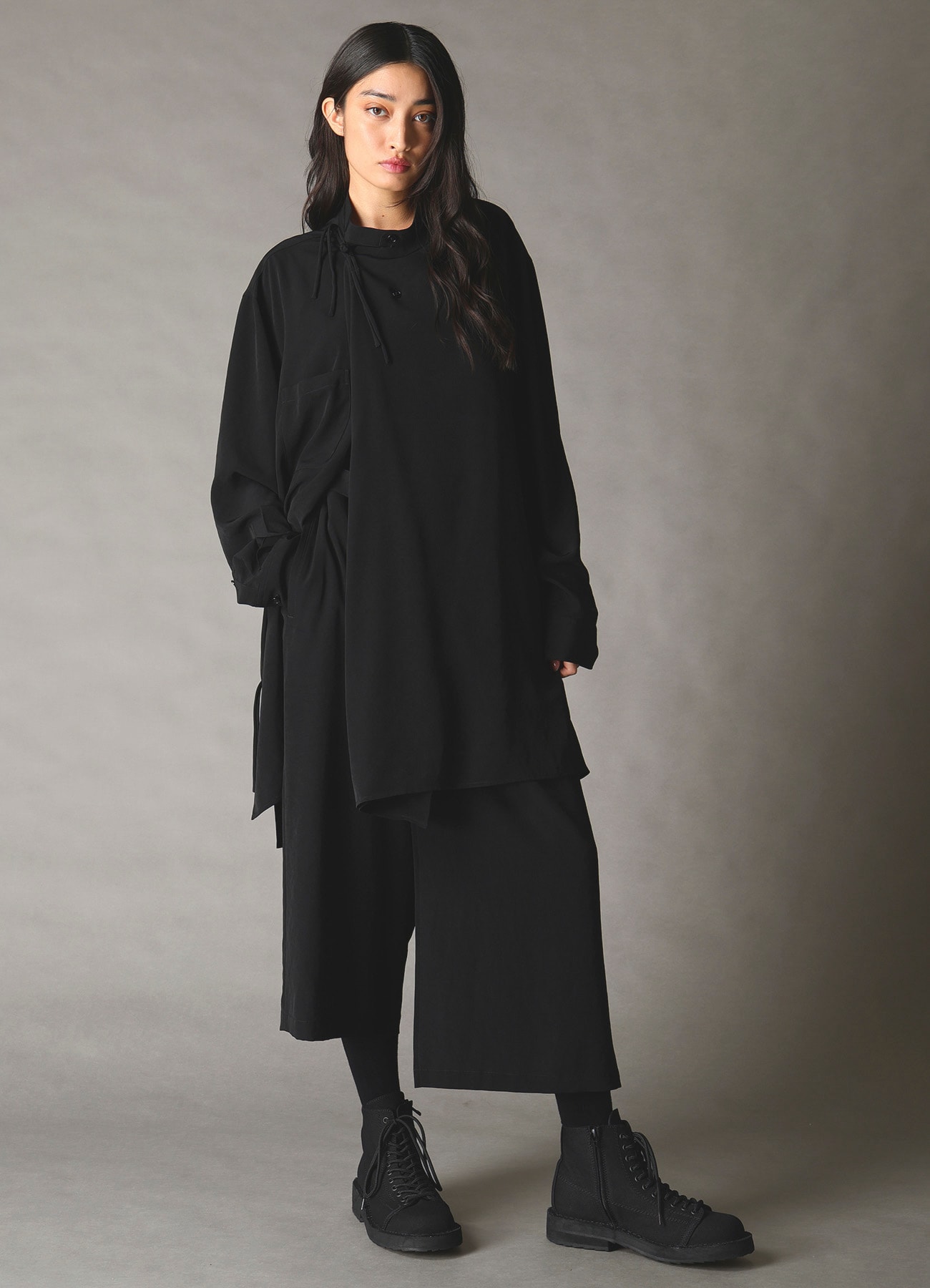 CREPE de CHINE WRAP PANTS