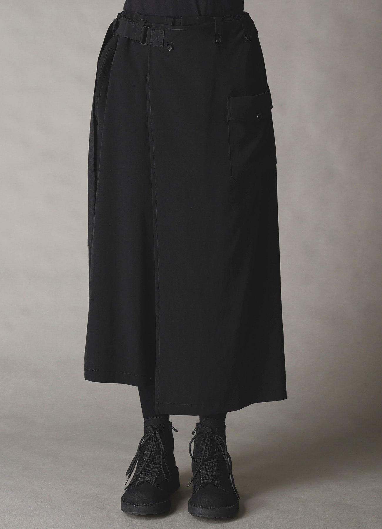 CREPE de CHINE WRAP PANTS