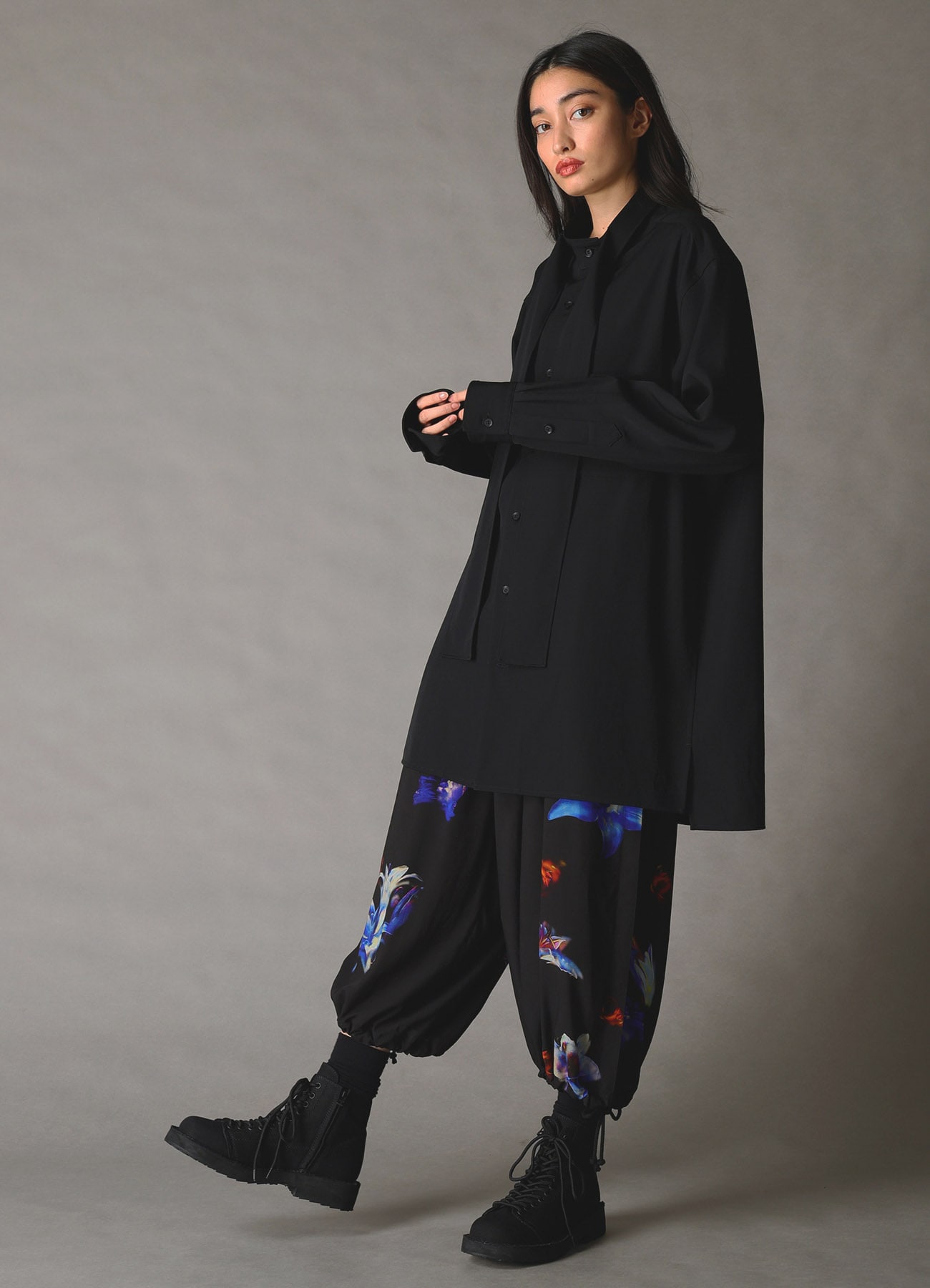 【1/16 10:00 Release】LILY PATTERN BALLOON PANTS