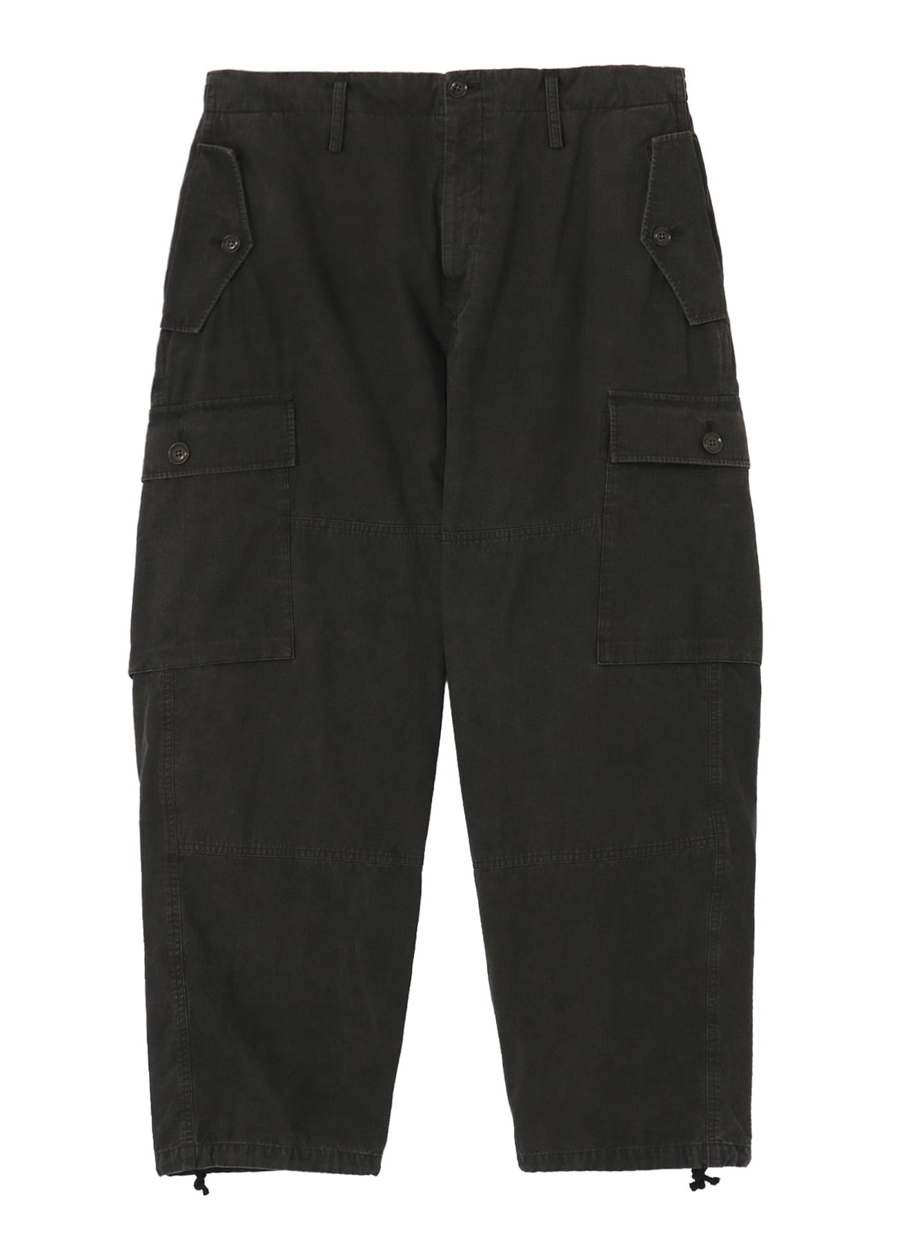 COTTON RIP PRODUCT PIGMENT DYED TAPERED CARGO PANTS