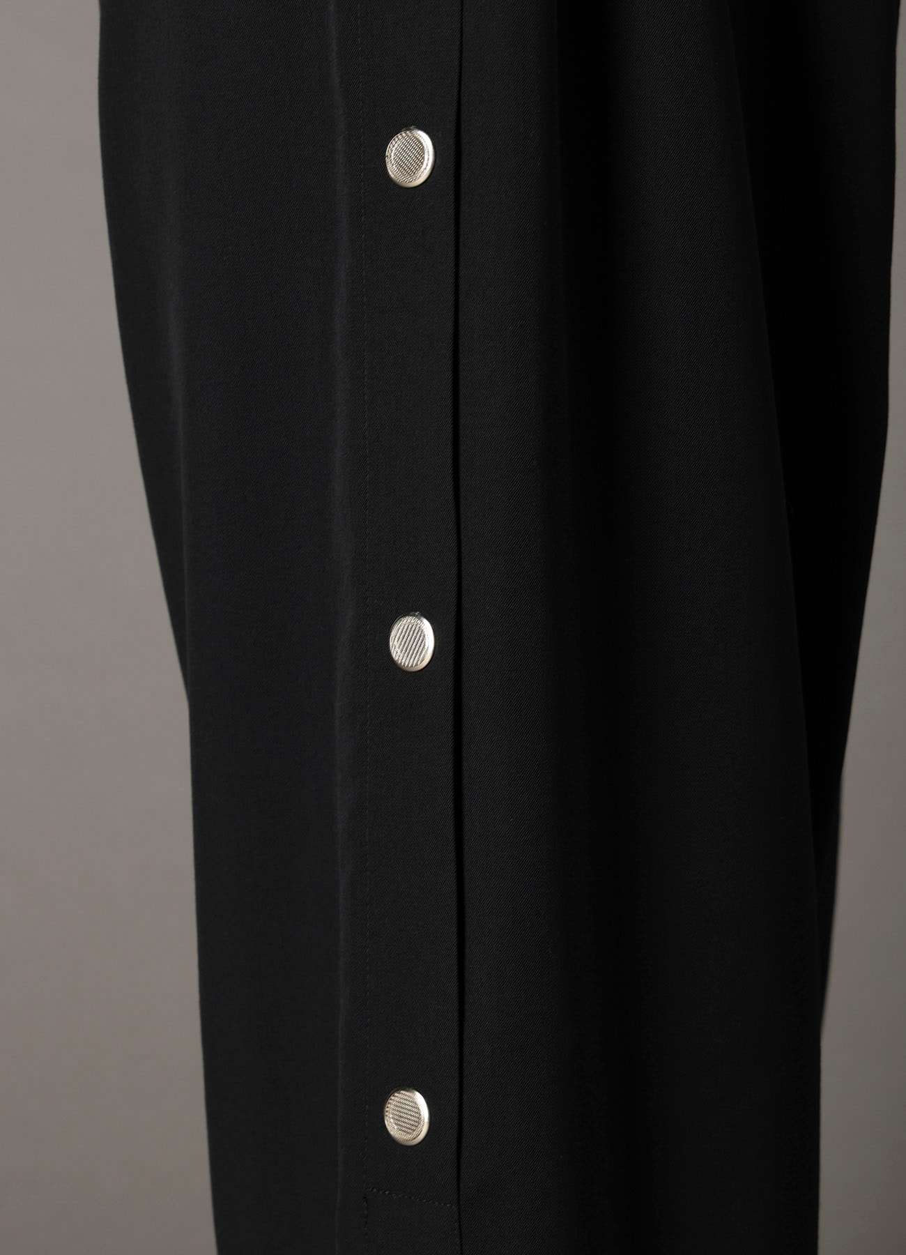 WOOL GABARDINE SAROUEL PANTS WITH EYELETS