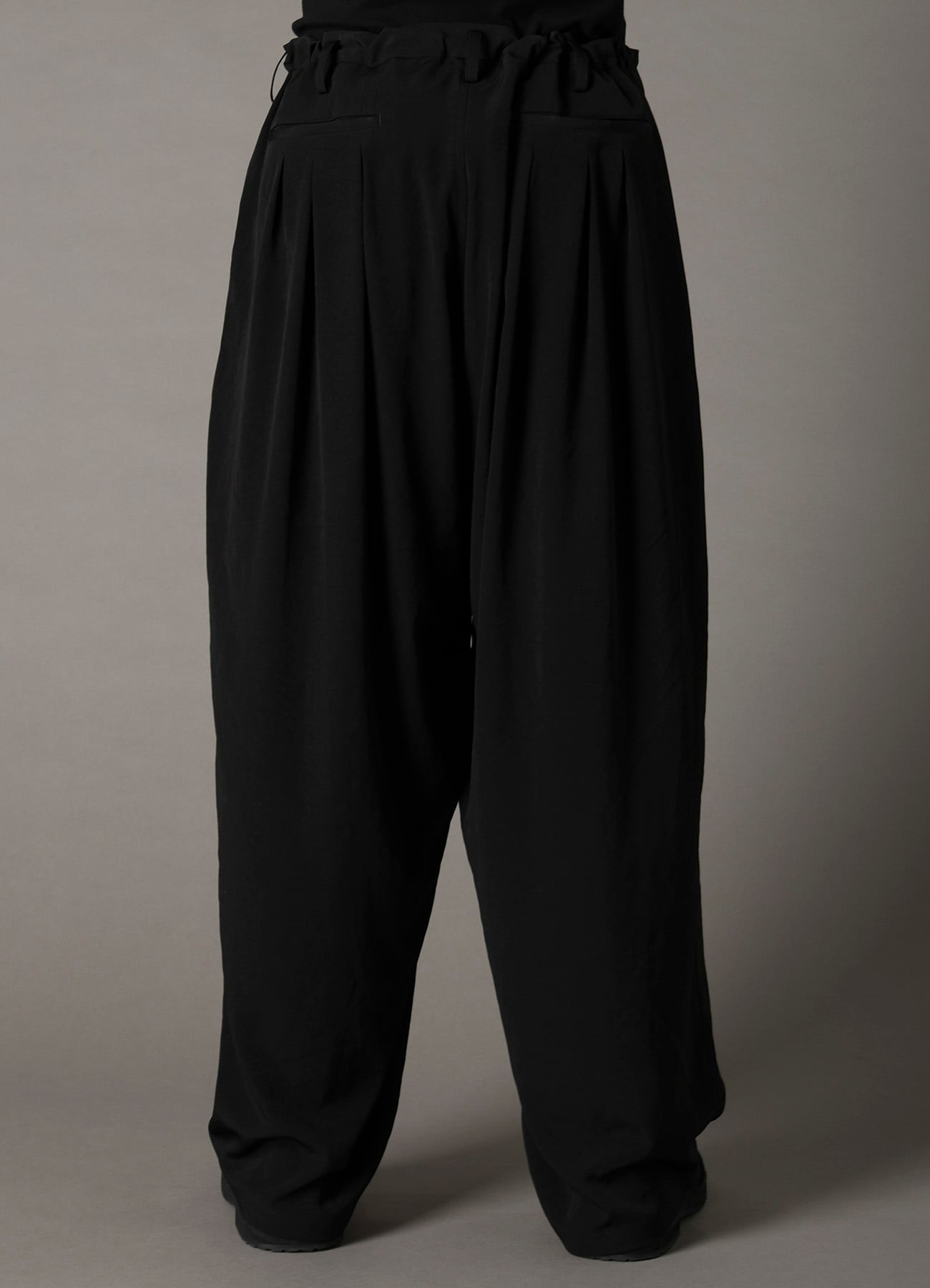 CREPE de CHINE 12-TUCK PANTS