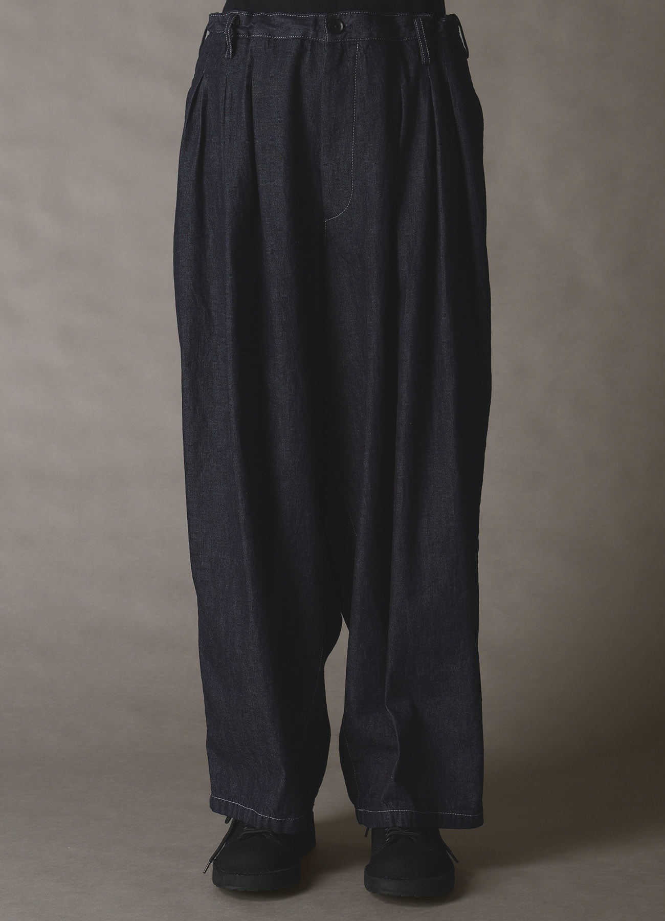 【1/16 10:00 Release】8oz SLUB DENIM TUCK PANTS