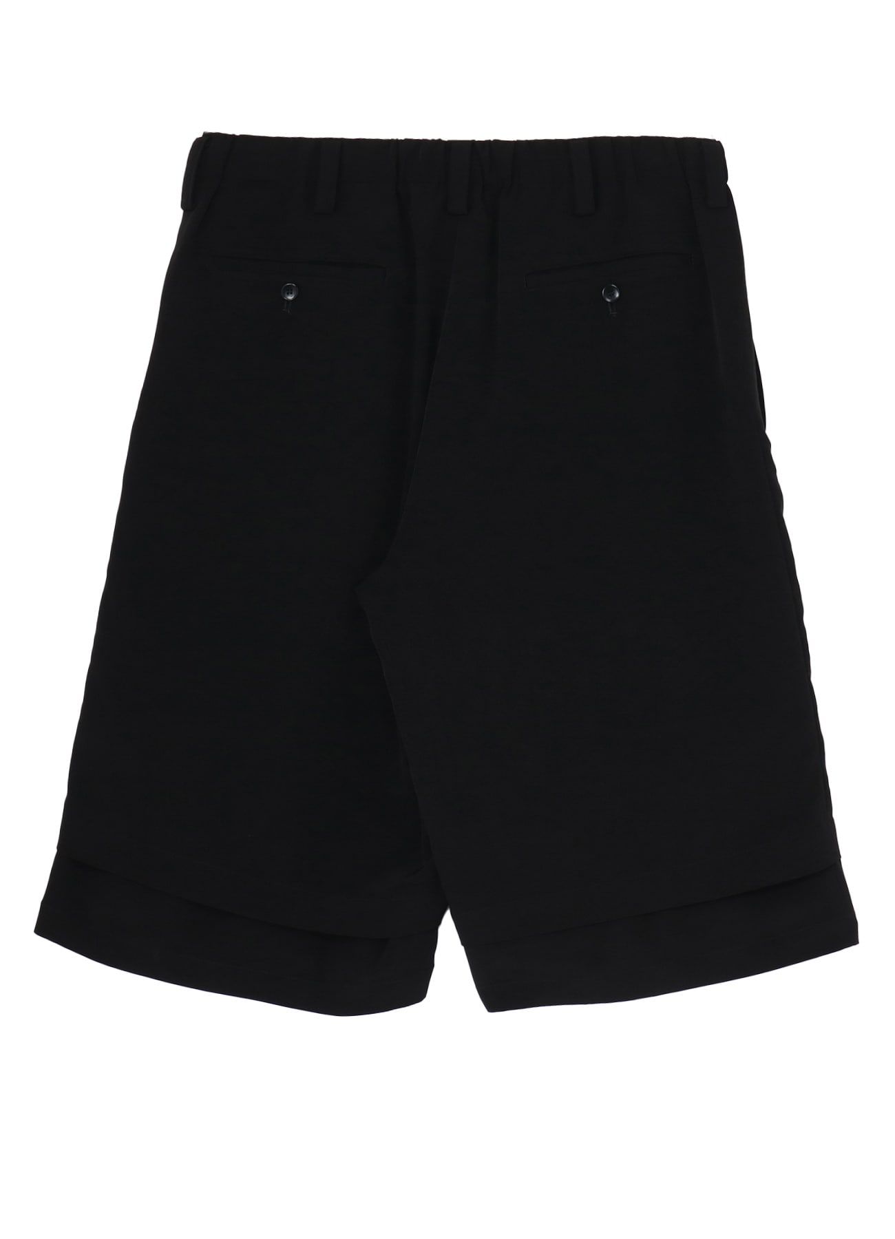 CREPE de CHINE DOUBLE LAYER HALF PANTS