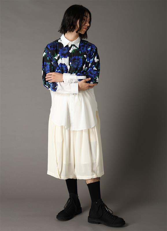 SPUN LAWN HALF PANTS