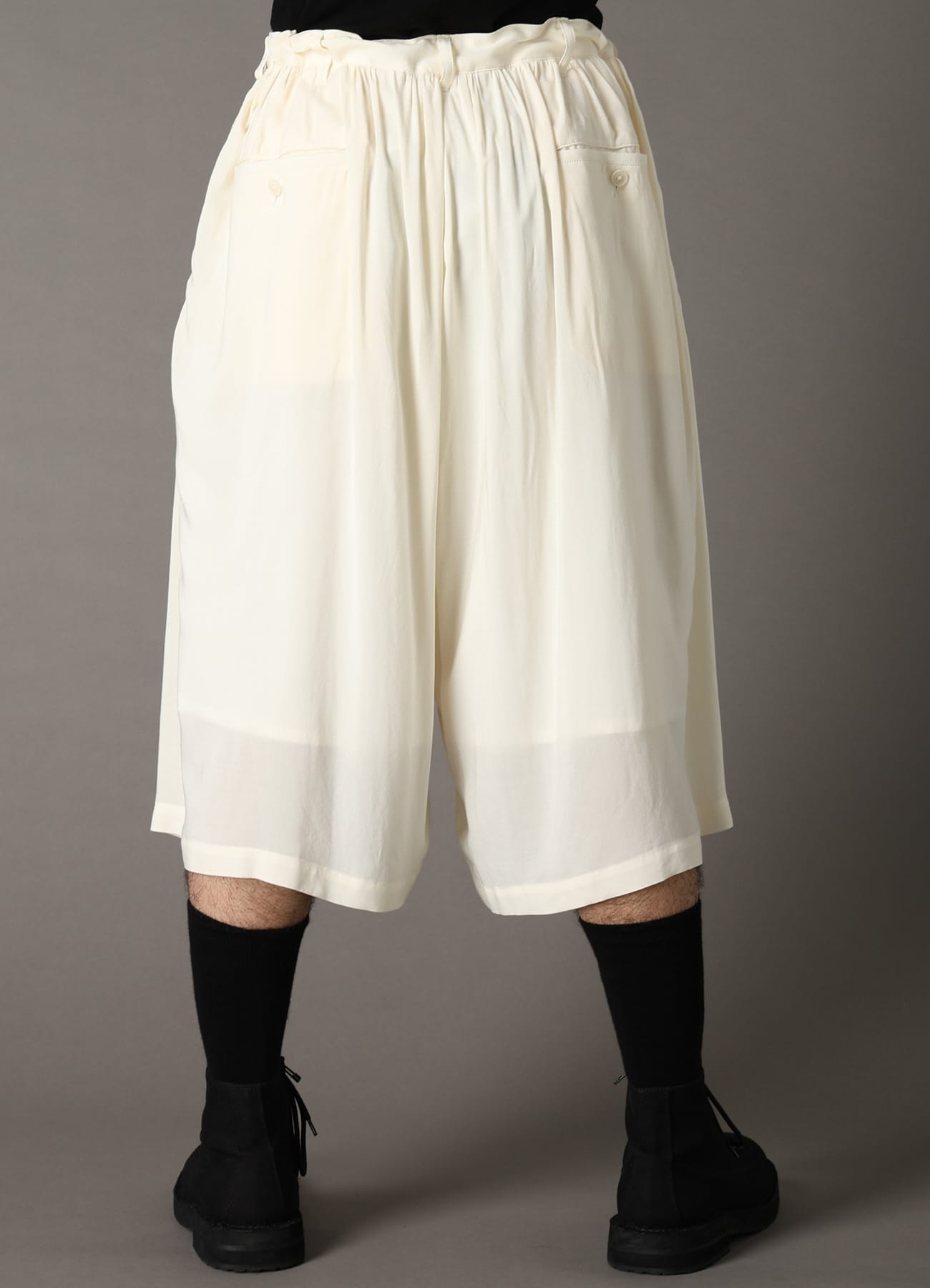 SPUN LAWN HALF PANTS