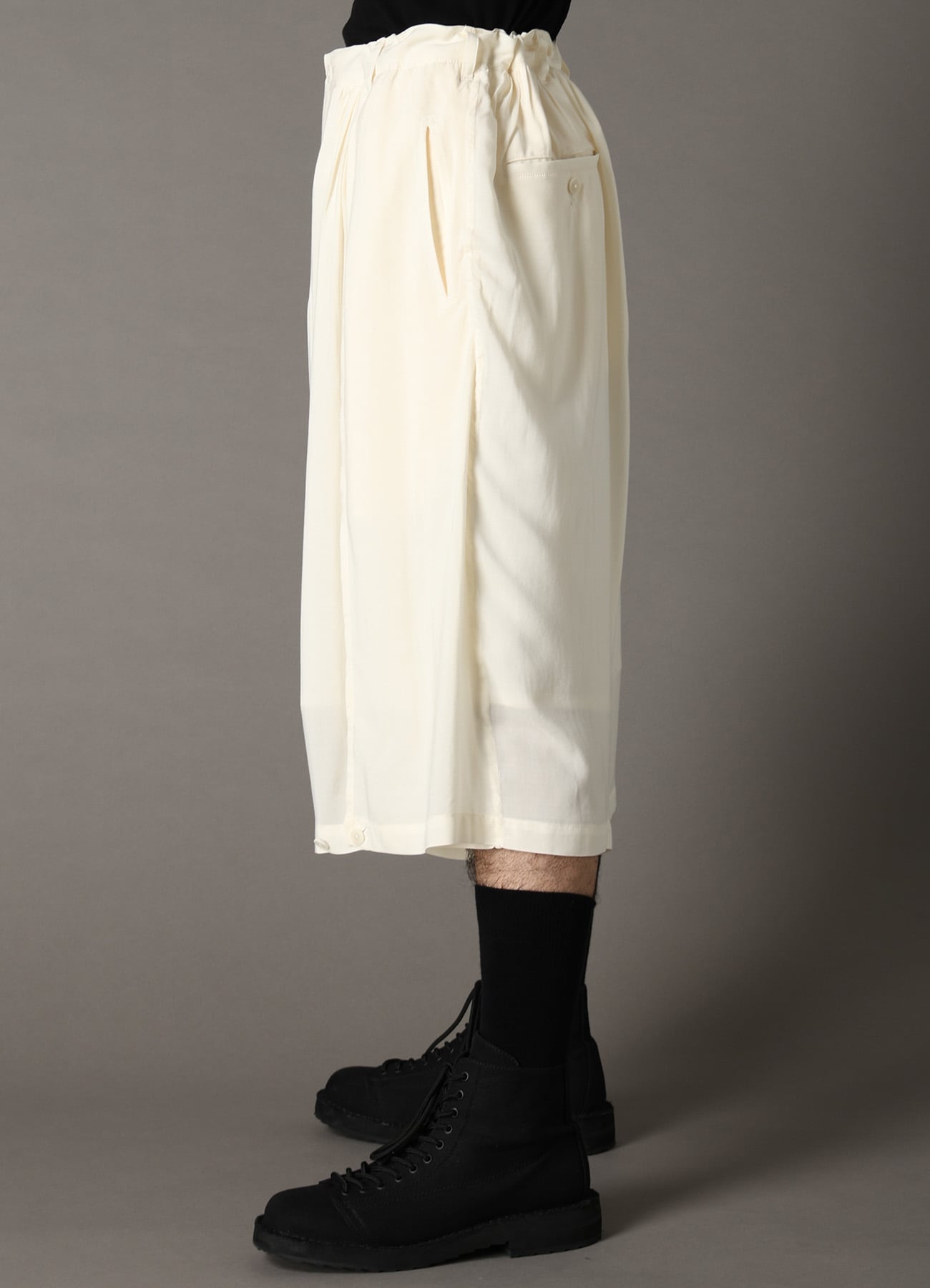 SPUN LAWN HALF PANTS