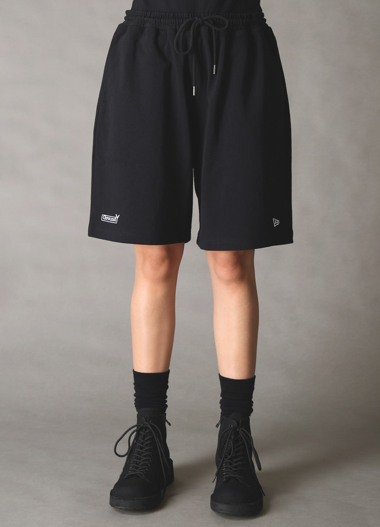 Ground Y×NEW ERA Ground Y BOX LOGO SHORT PANTS