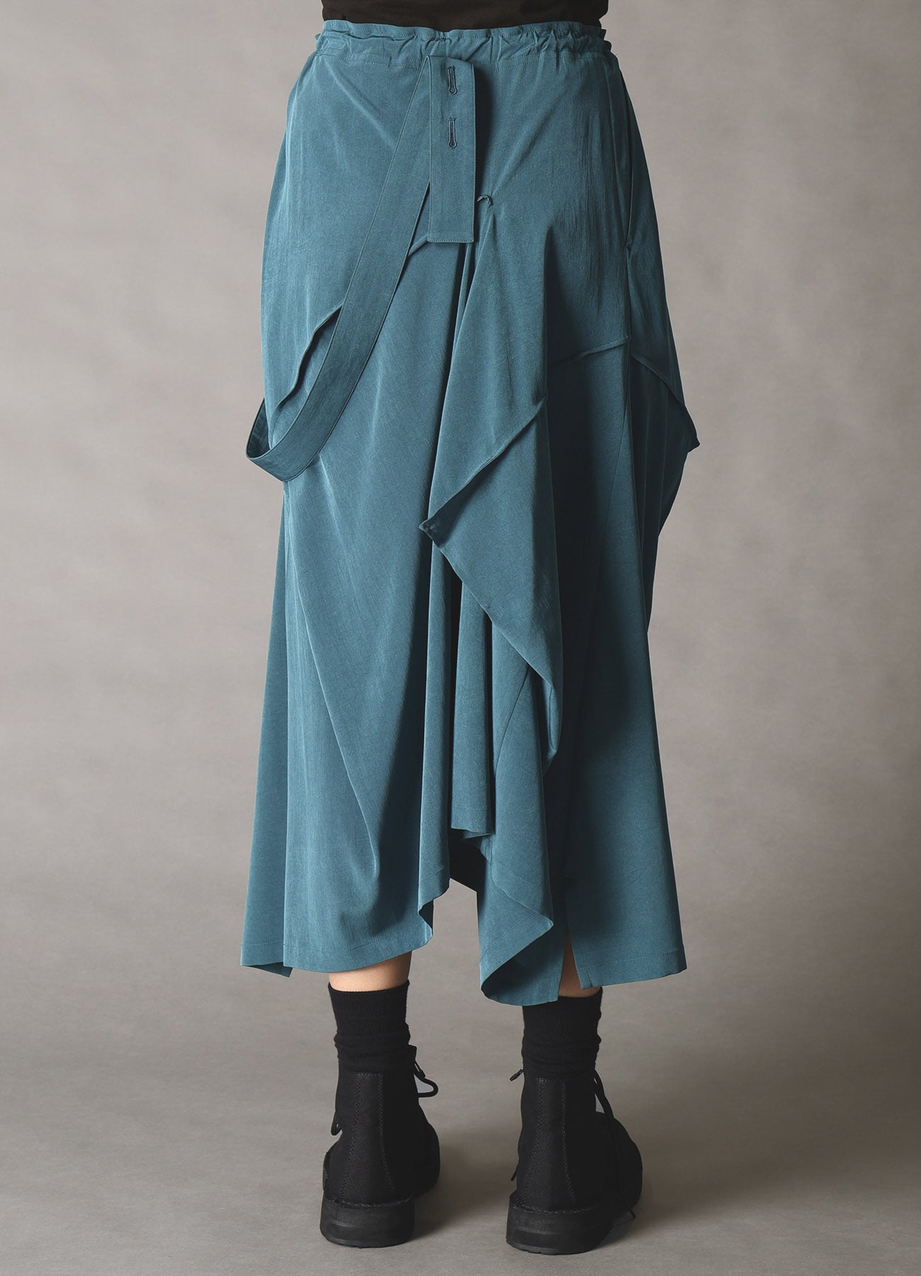 CREPE de CHINE SQUARE SKIRT