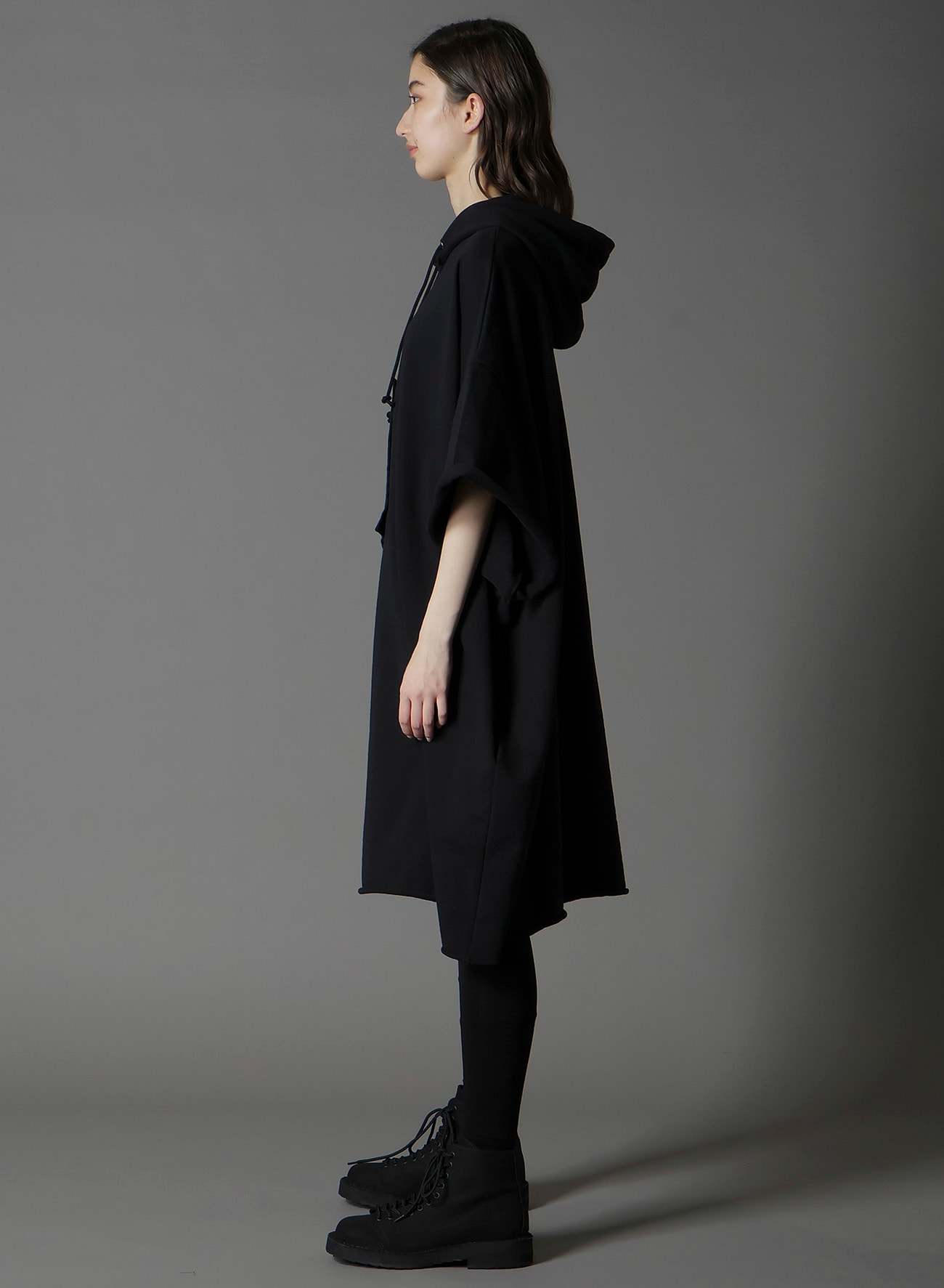 40/20 MINI FLEECE LONG HOODIE W/CHEST POCKET