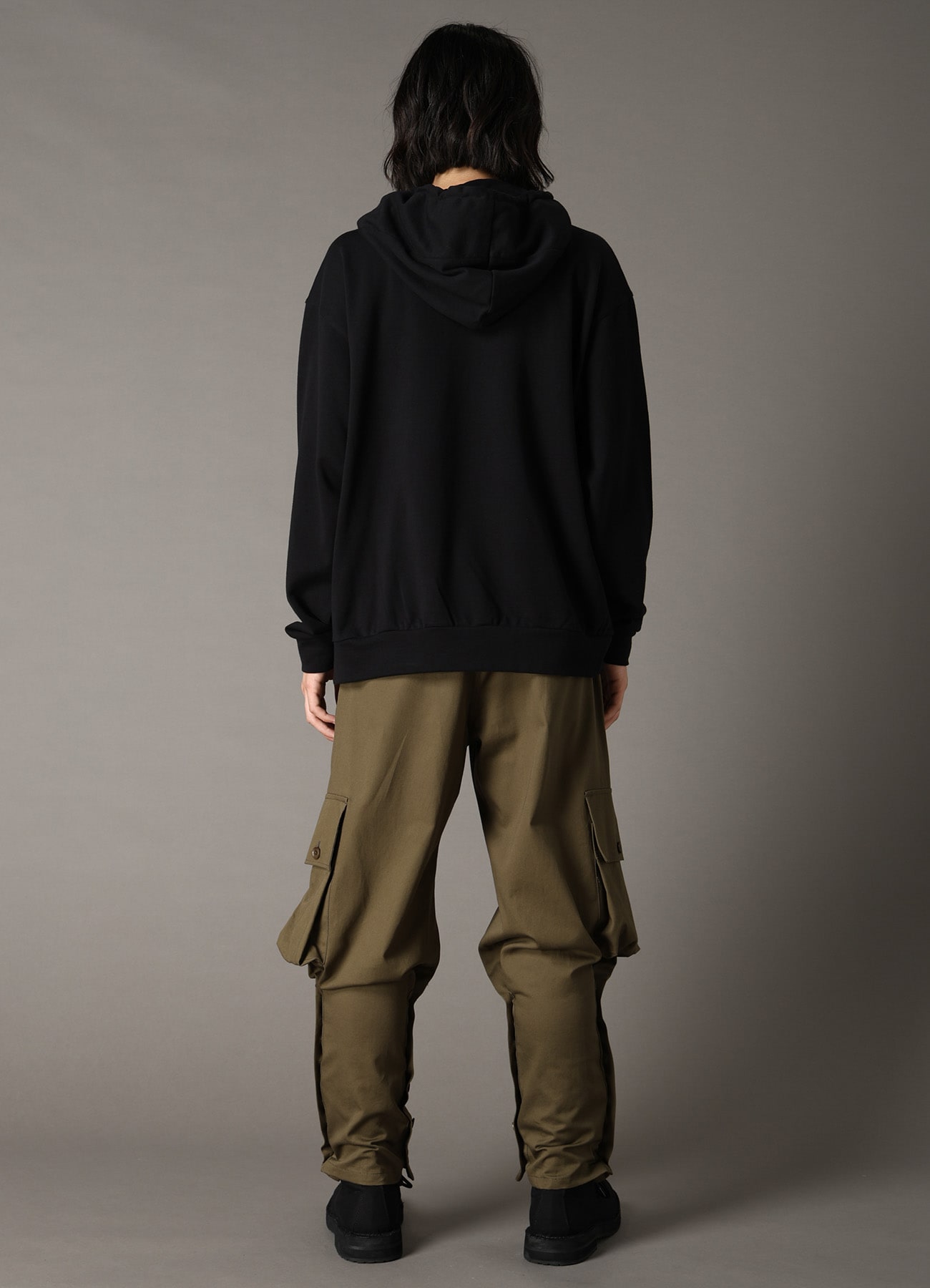 MINI FRENCH TERRY ANORAK HOODIE