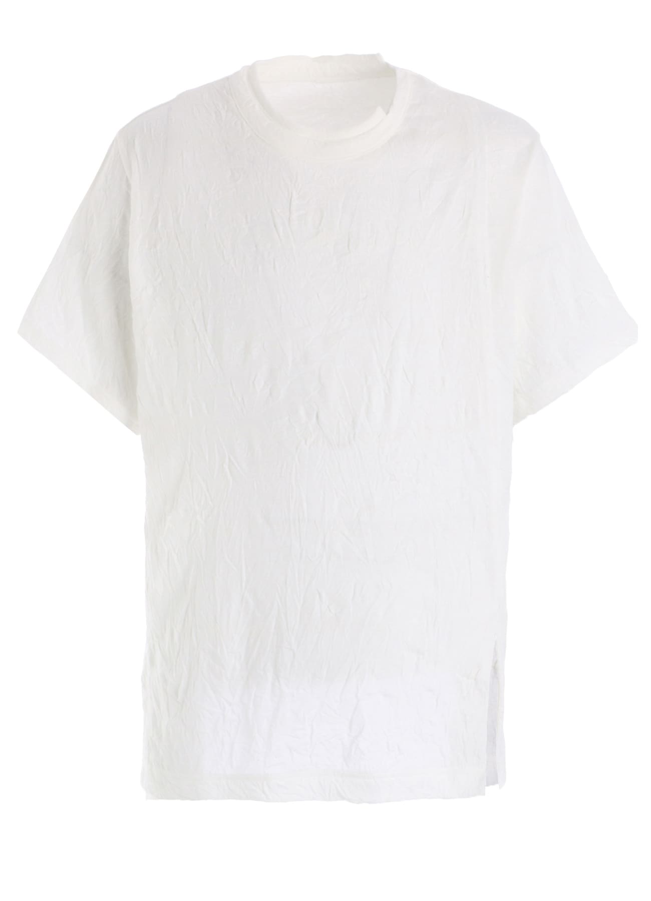 CATCH WASHER WRINKLE JERSEY MIX T-SHIRT