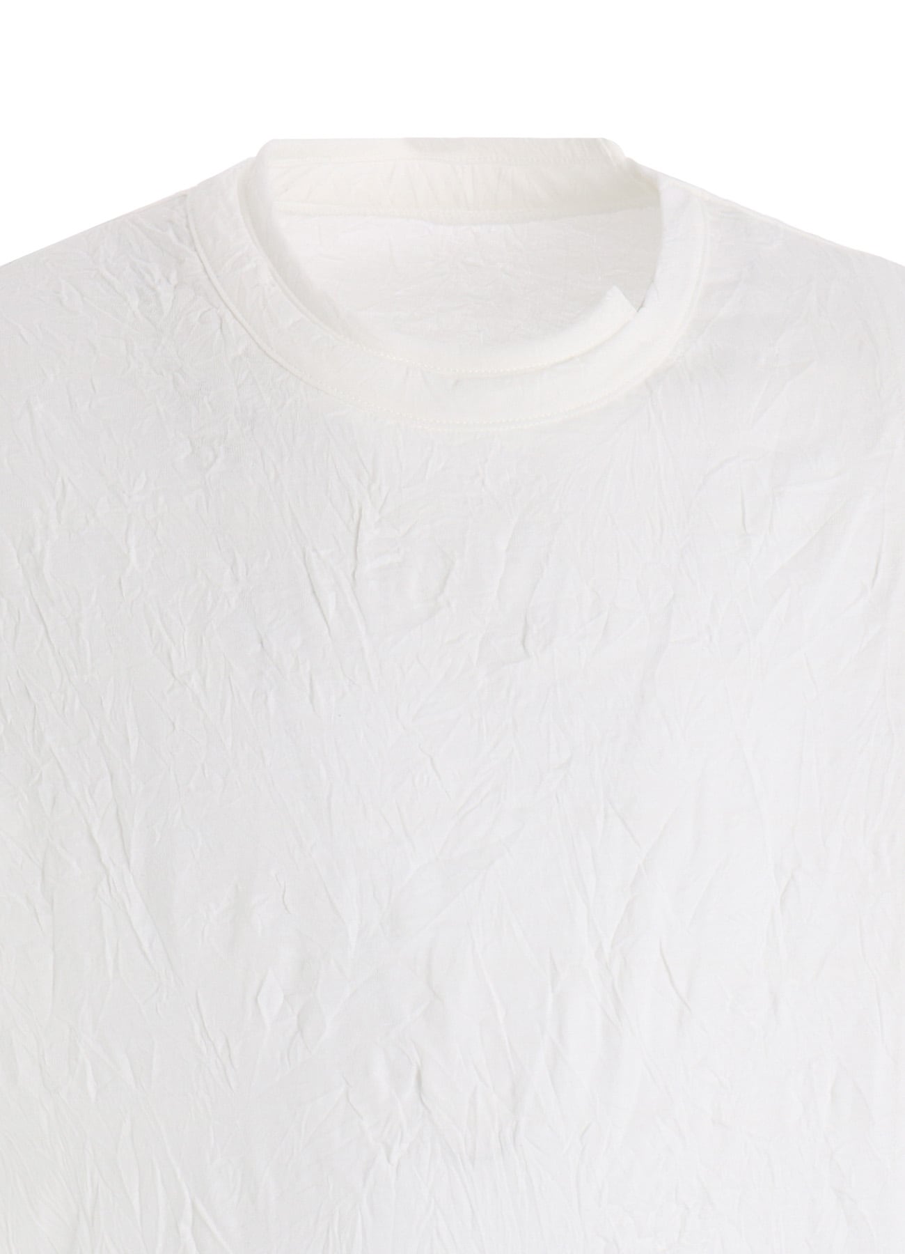 CATCH WASHER WRINKLE JERSEY MIX T-SHIRT