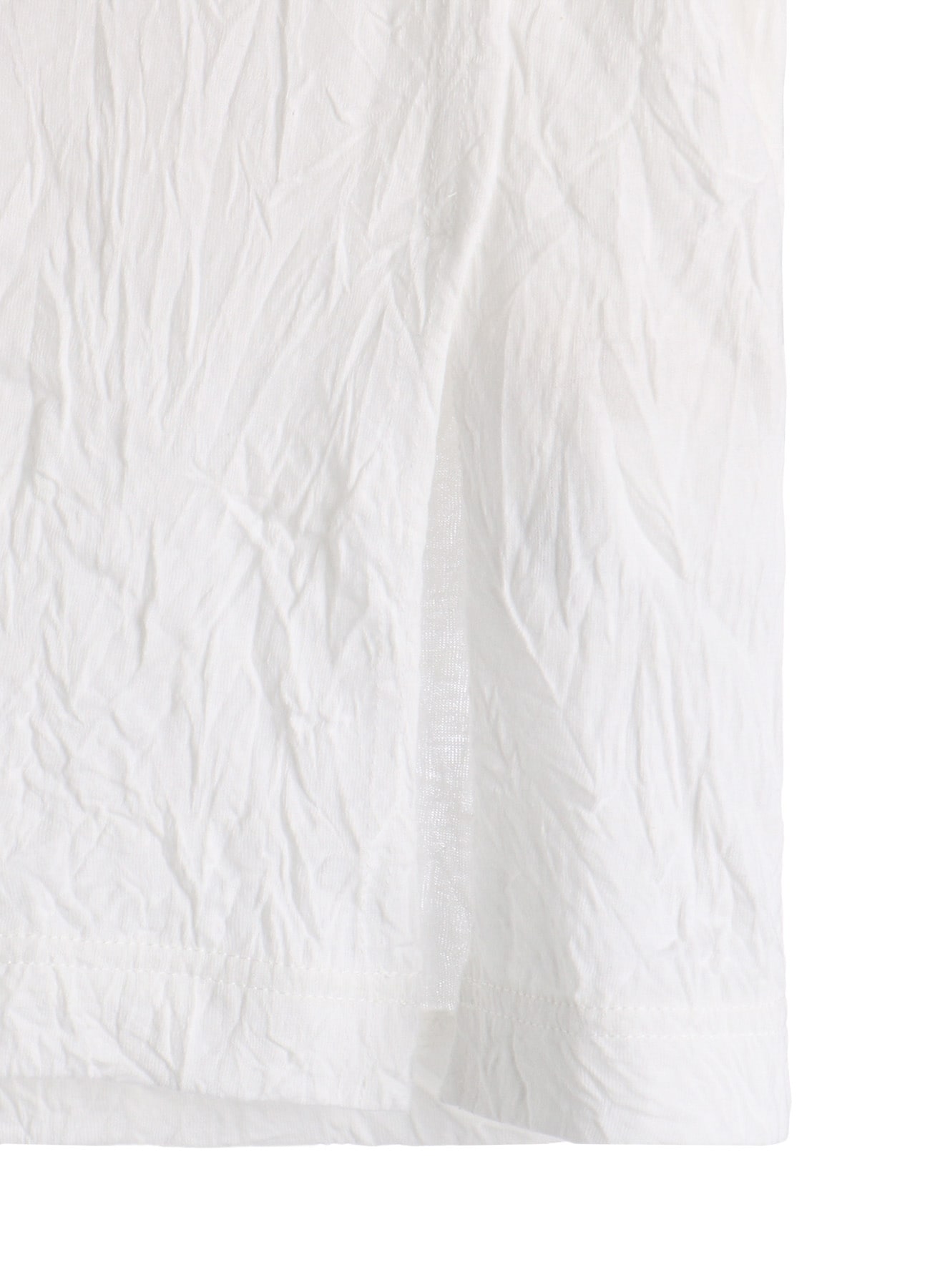 CATCH WASHER WRINKLE JERSEY MIX T-SHIRT