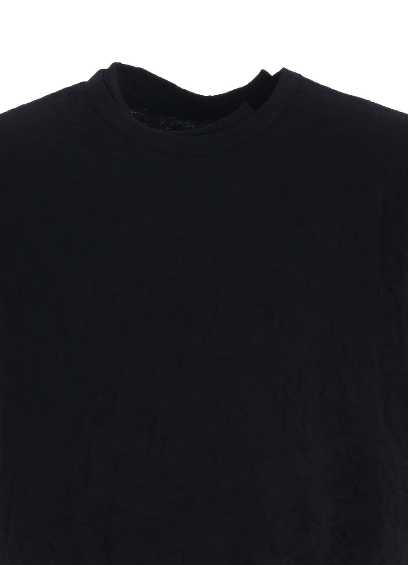 CATCH WASHER WRINKLE JERSEY MIX T-SHIRT