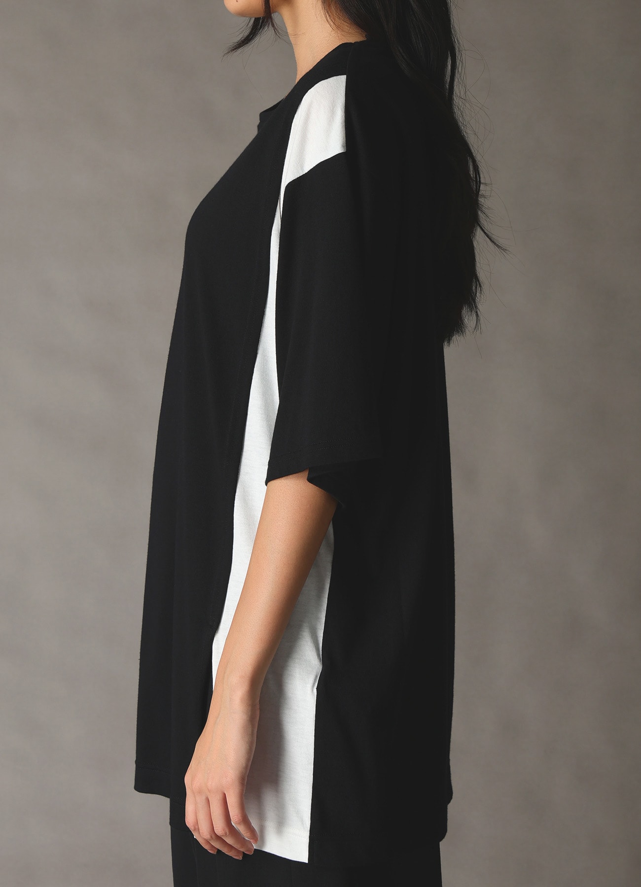 COMBINATION JERSEY MIX T-SHIRT