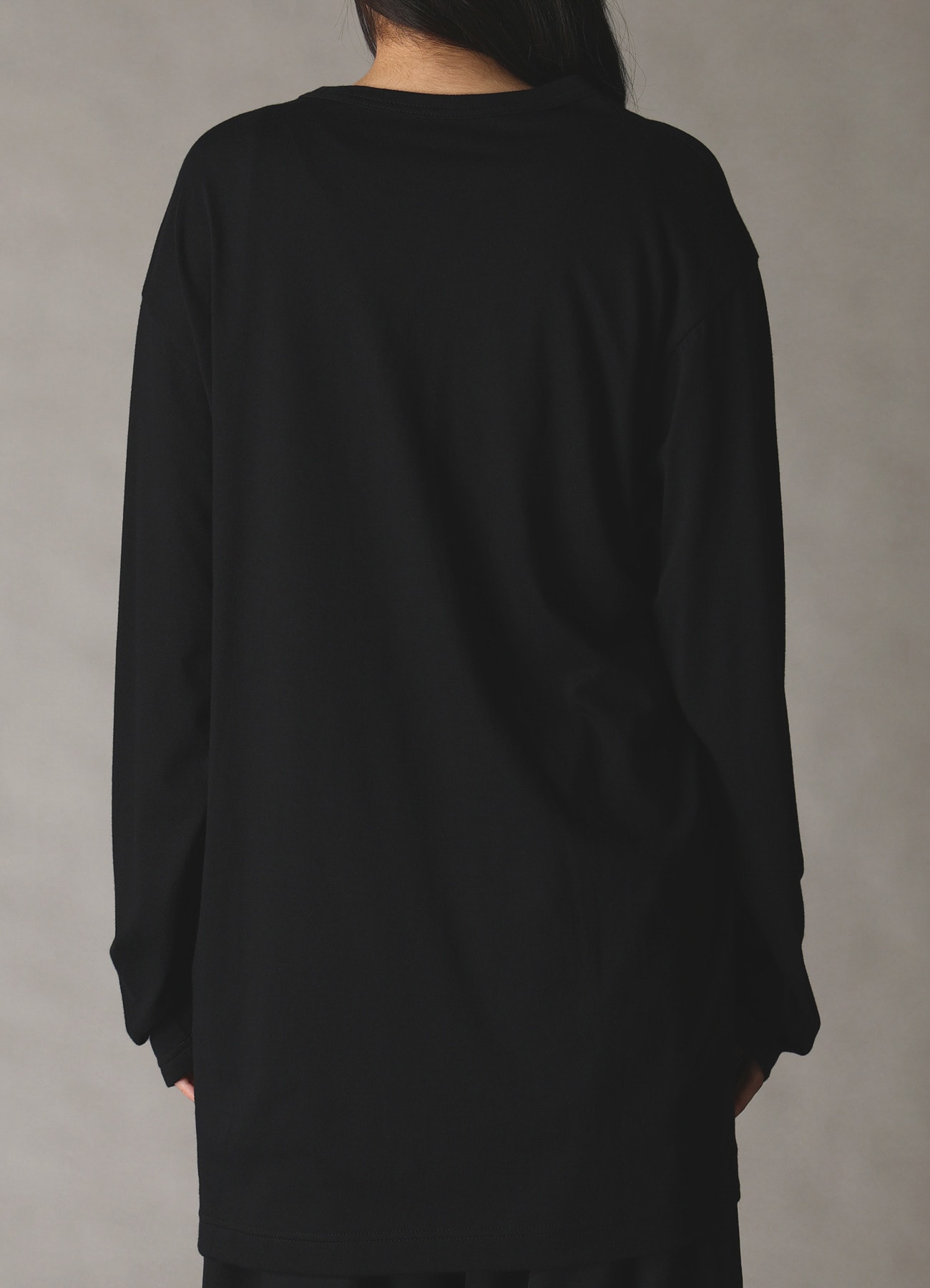 COMBINATION JERSEY LONG SLEEB T-SHIRT