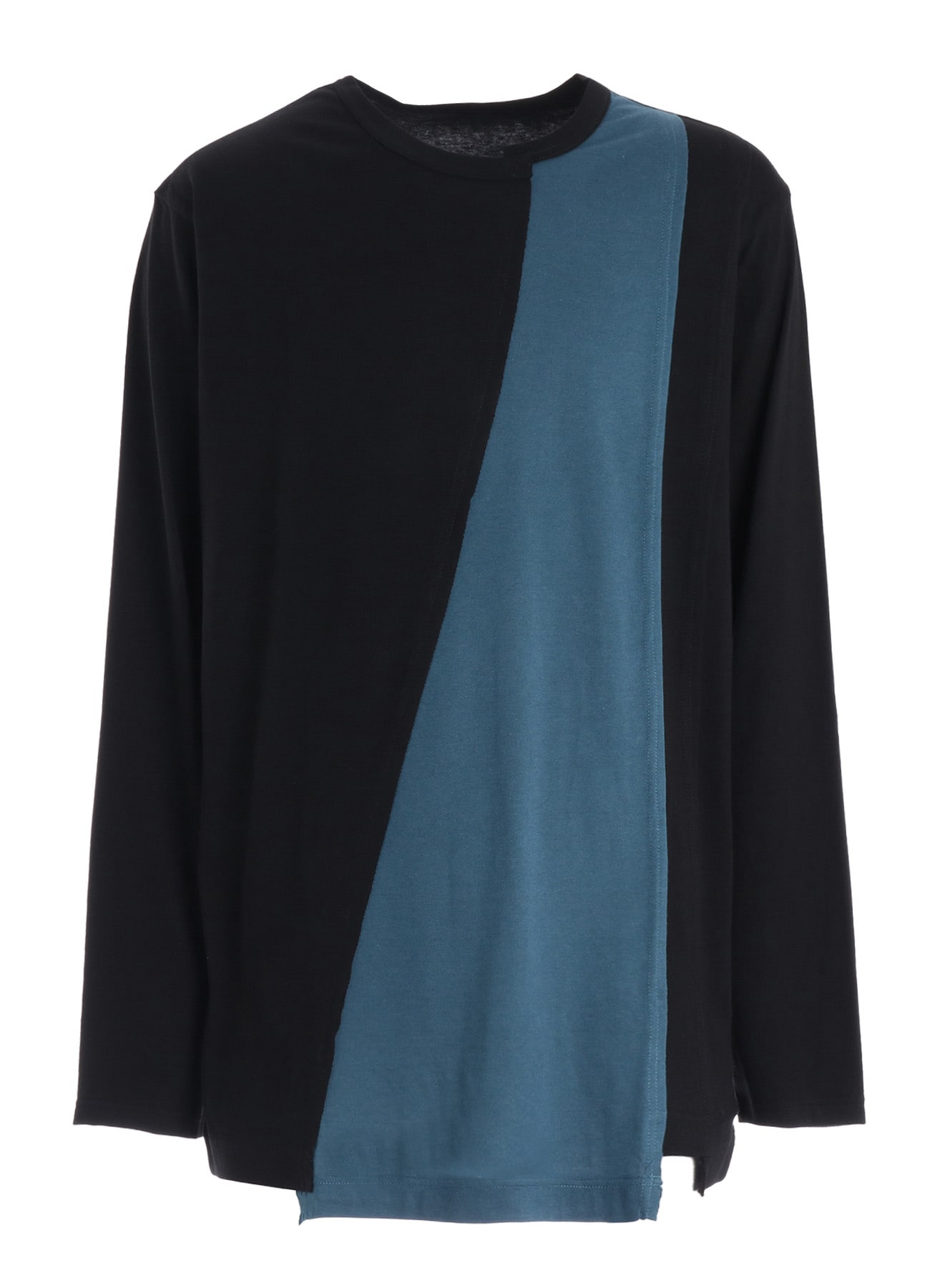 COMBINATION JERSEY LONG SLEEB T-SHIRT