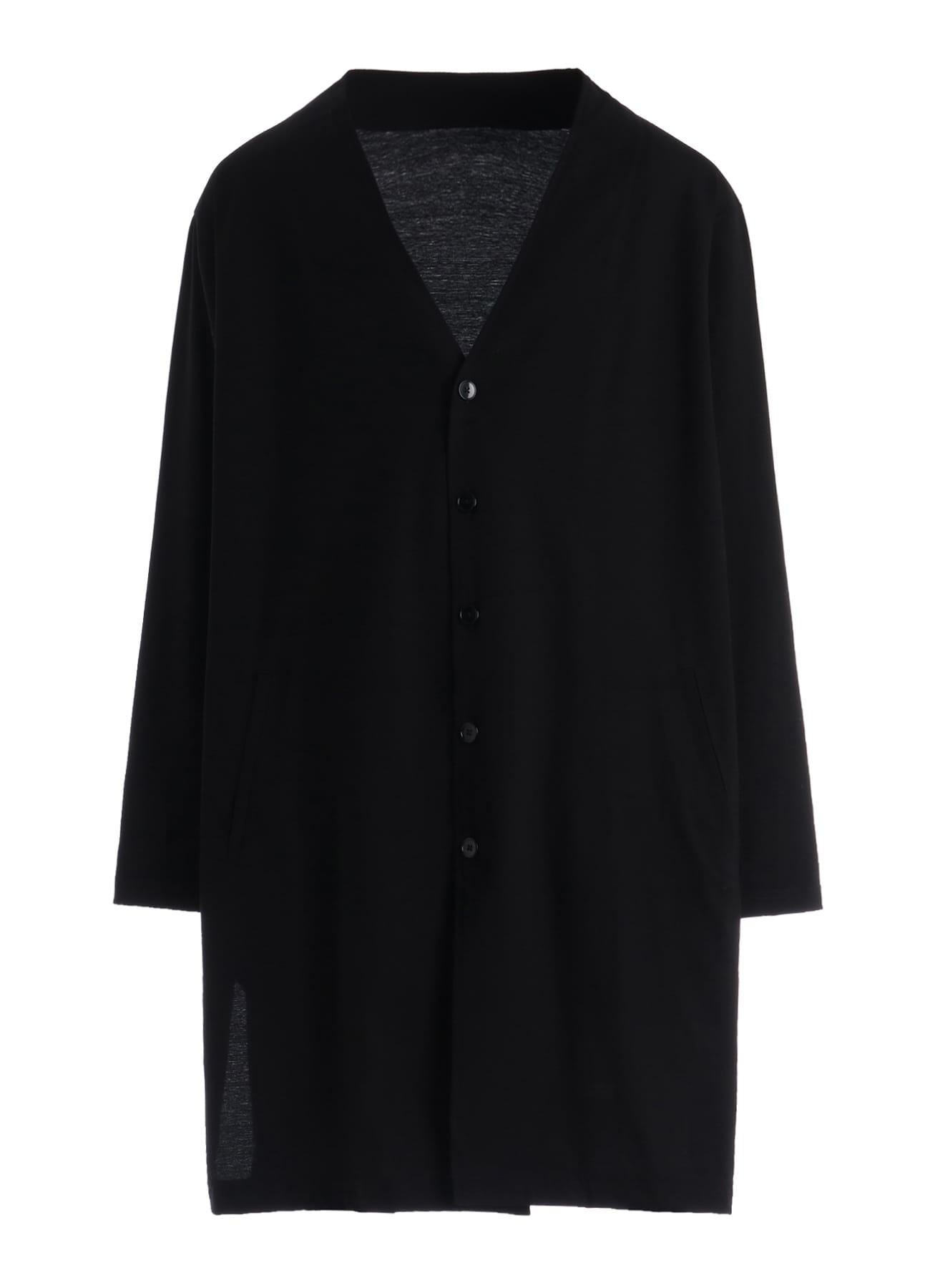 30 HARD TWIST STRETCH JERSEY LONG CARDIGAN