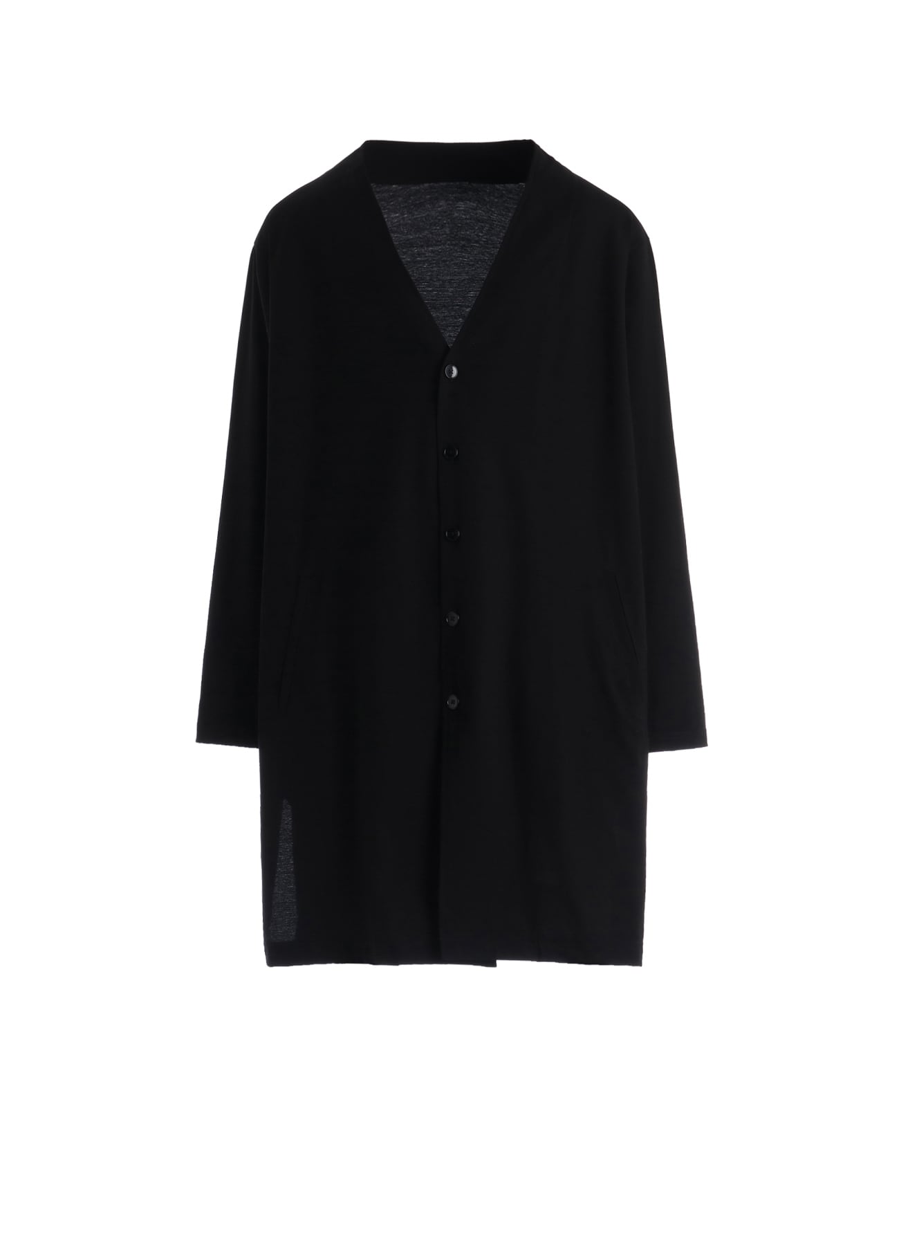 30 HARD TWIST STRETCH JERSEY LONG CARDIGAN