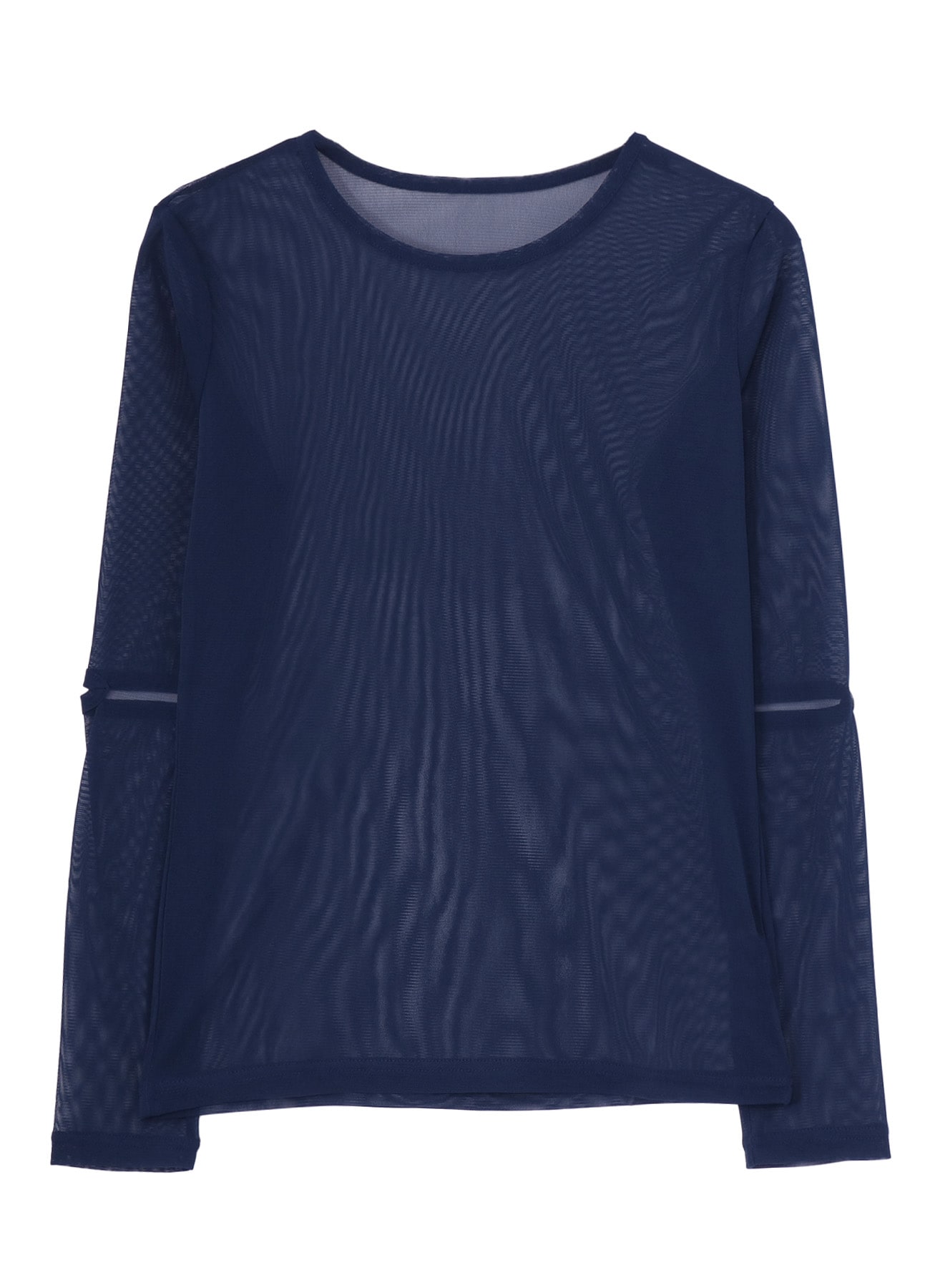 SOFT TULLE ELBOW CUT-OUT TOP