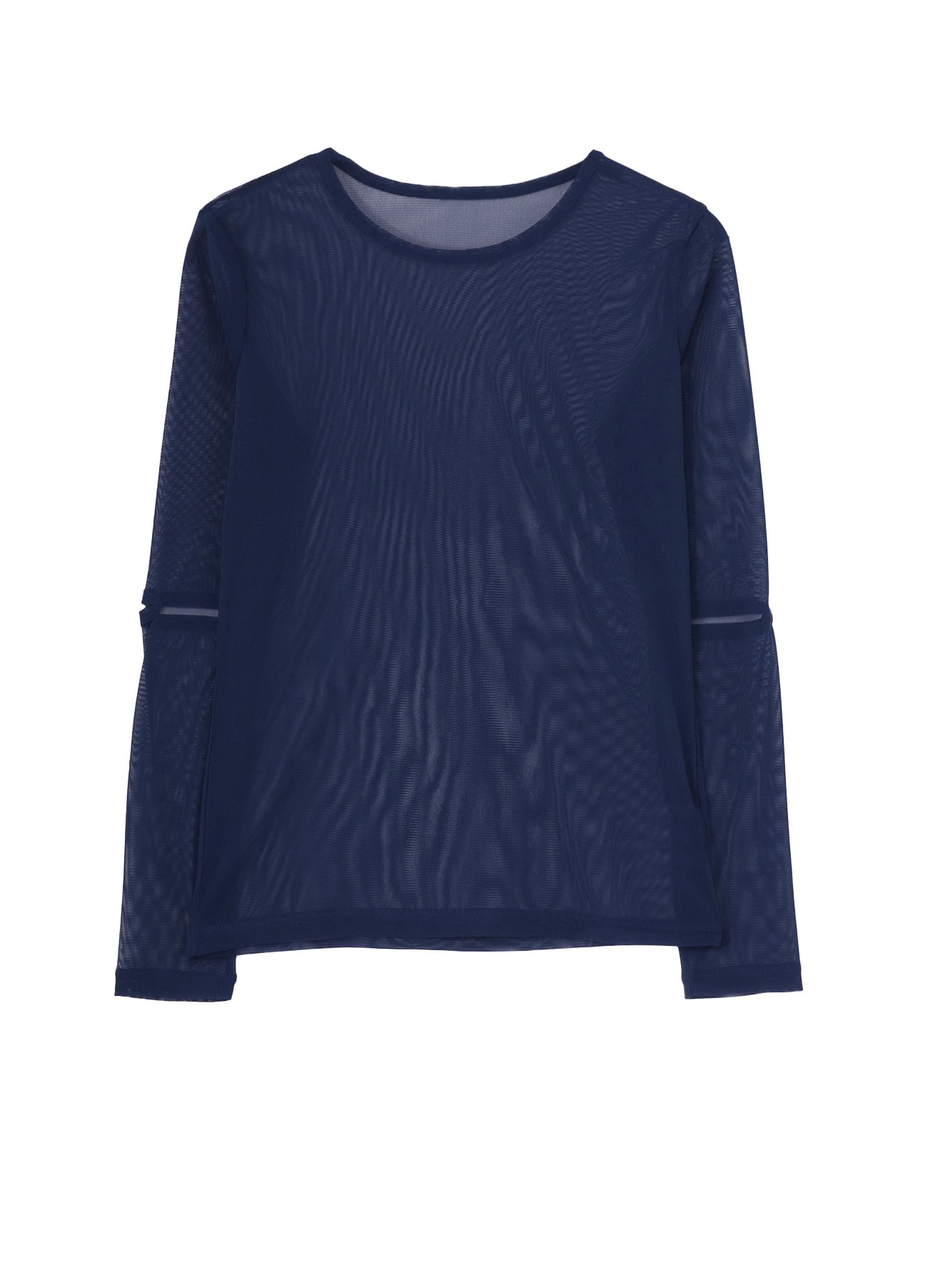 SOFT TULLE ELBOW CUT-OUT TOP