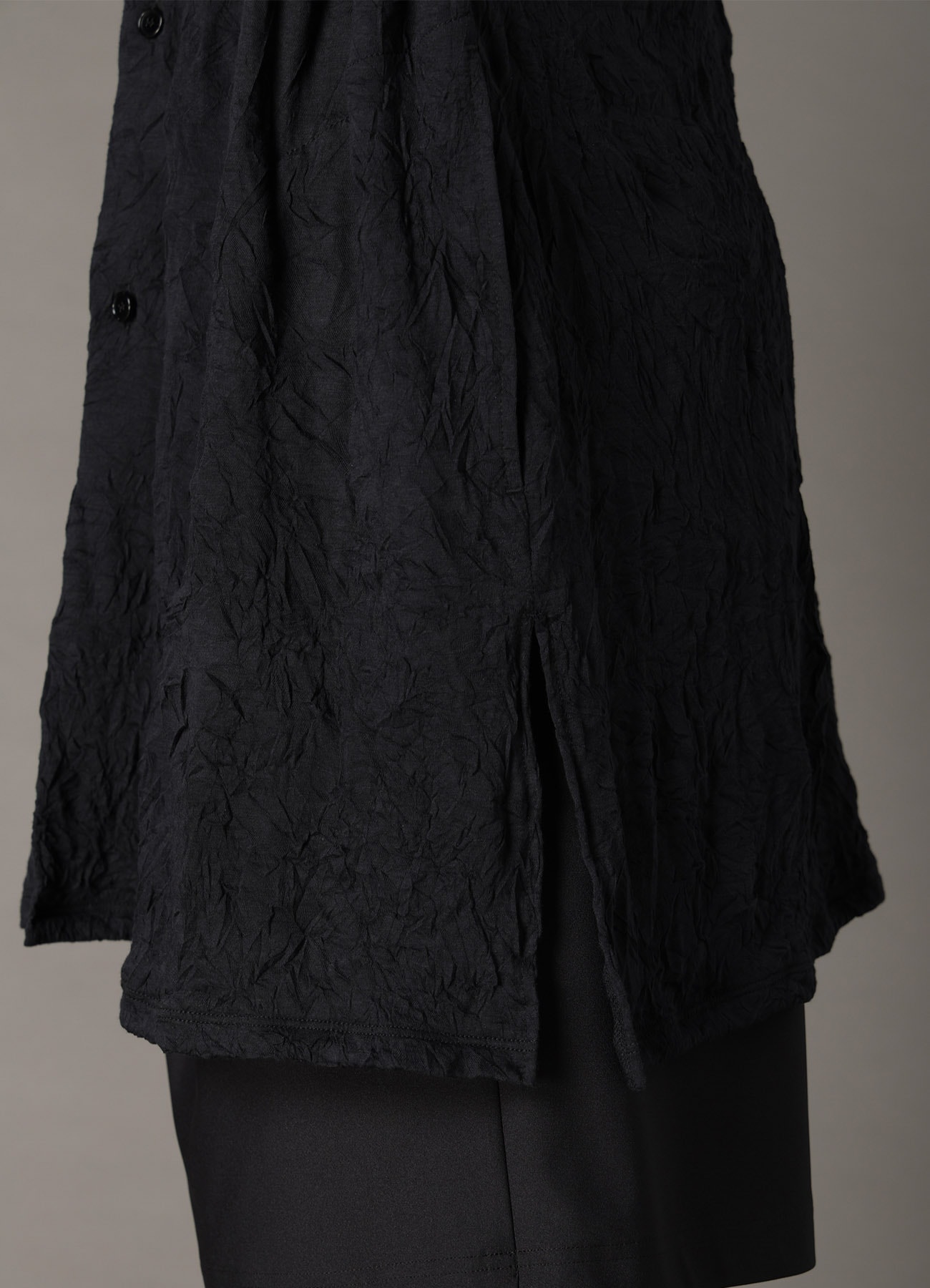 T/C WASHER JERSEY FRONT BUTTON SHIRT