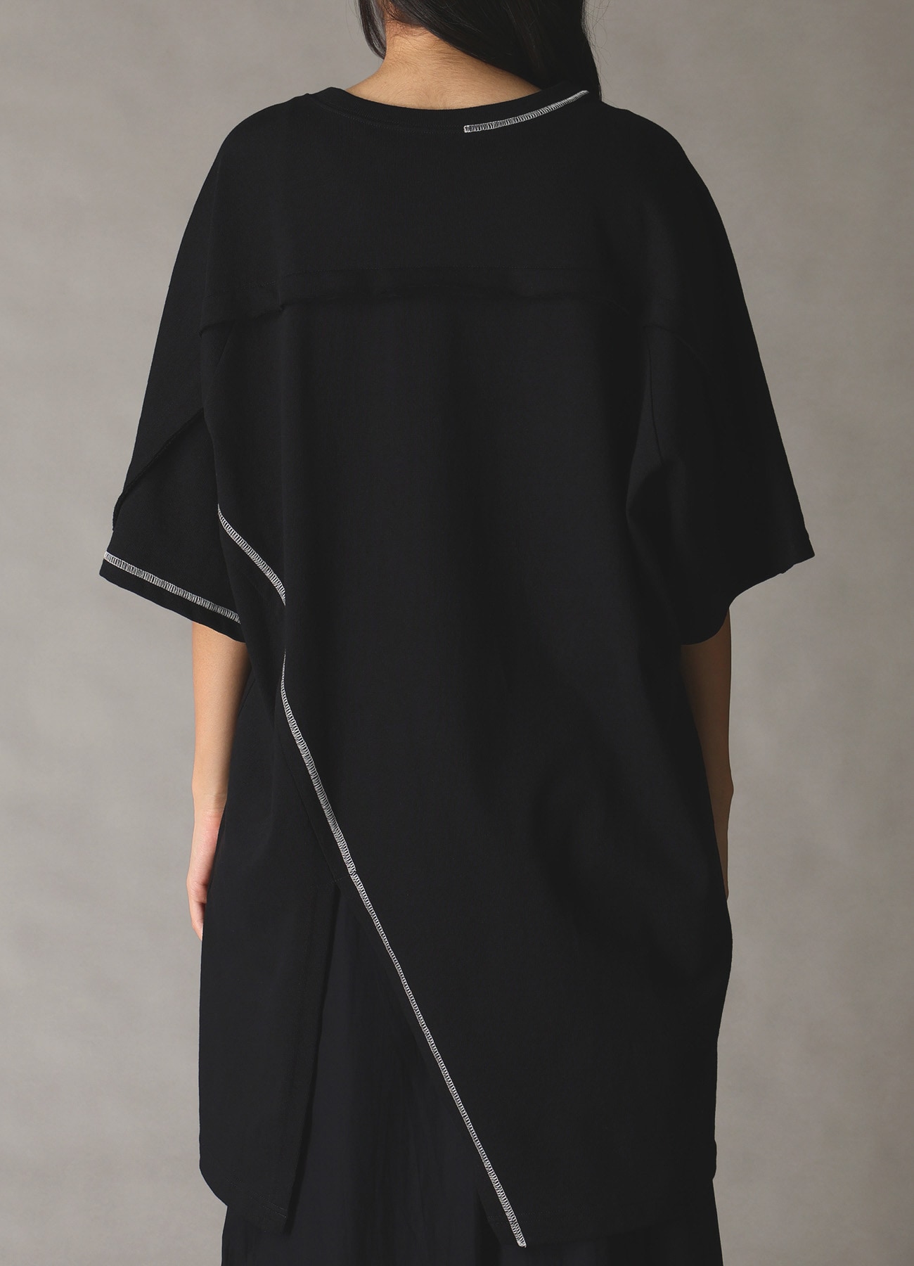 SLUB JERSEY RAGLAN SHORT-SLEEVE T-SHIRT