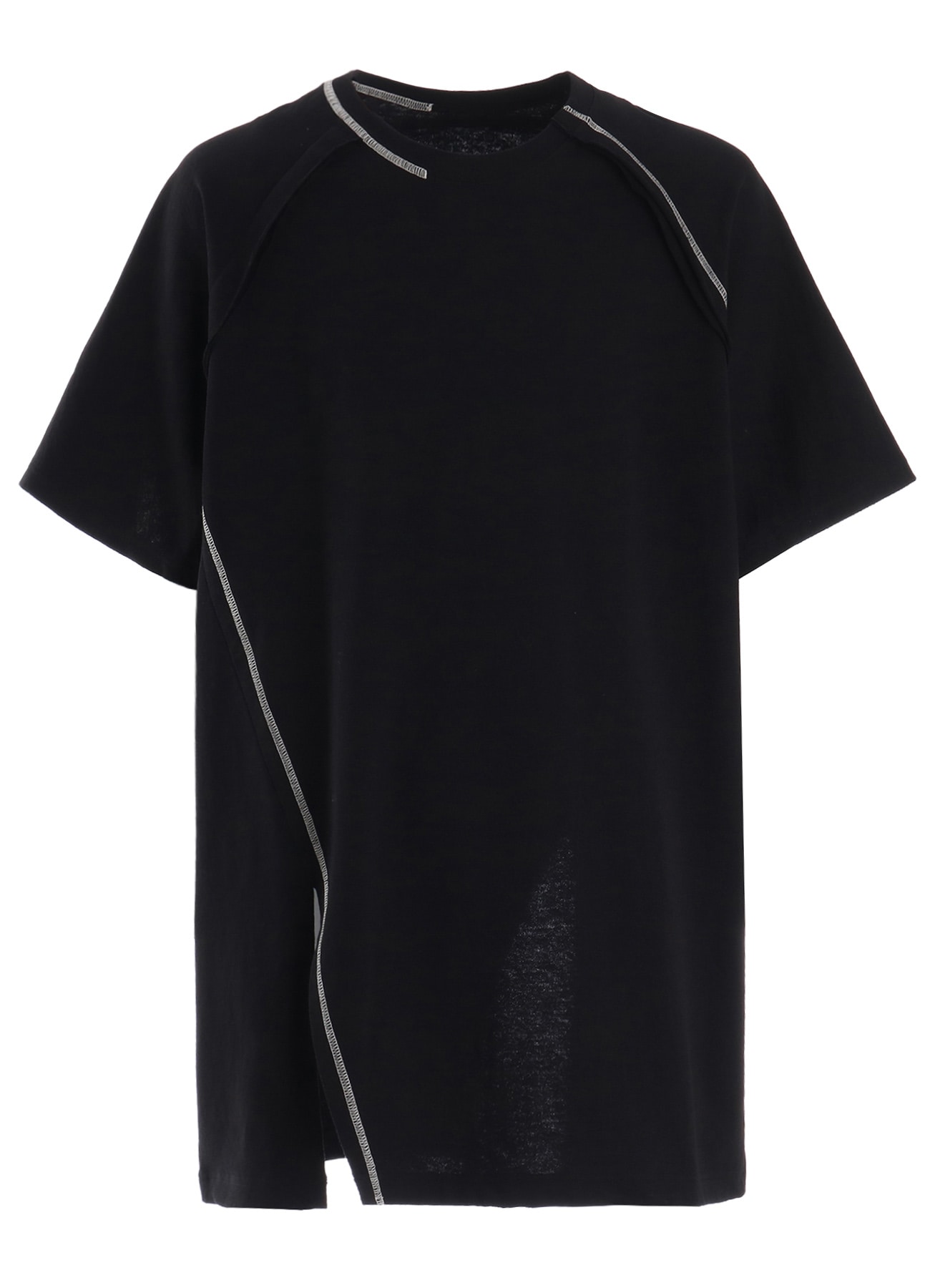 SLUB JERSEY RAGLAN SHORT-SLEEVE T-SHIRT