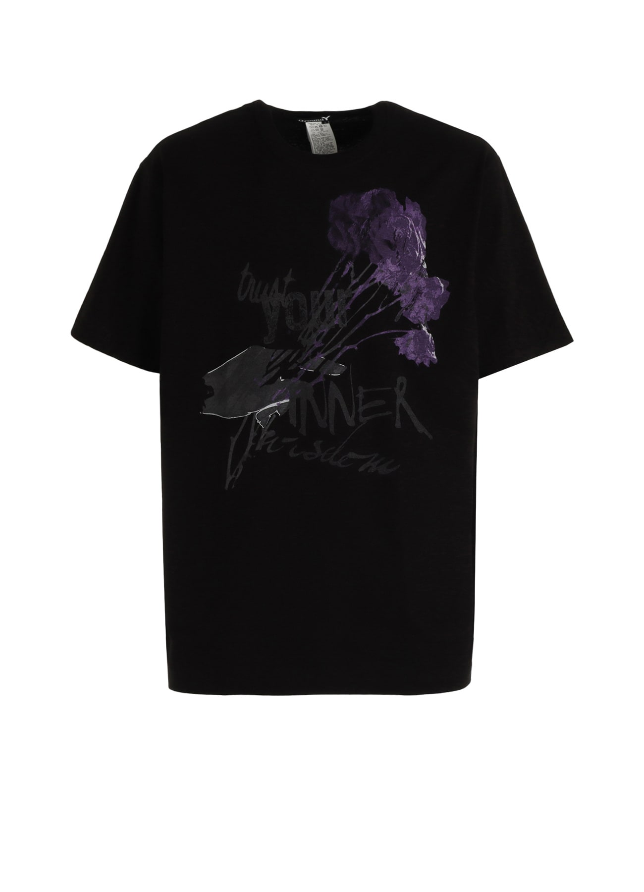 JERSEY ROSE AND HANDS T-SHIRT