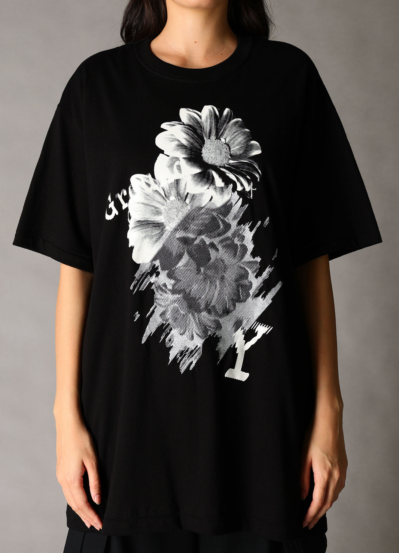 JERSEY FLOWER T-SHIRT