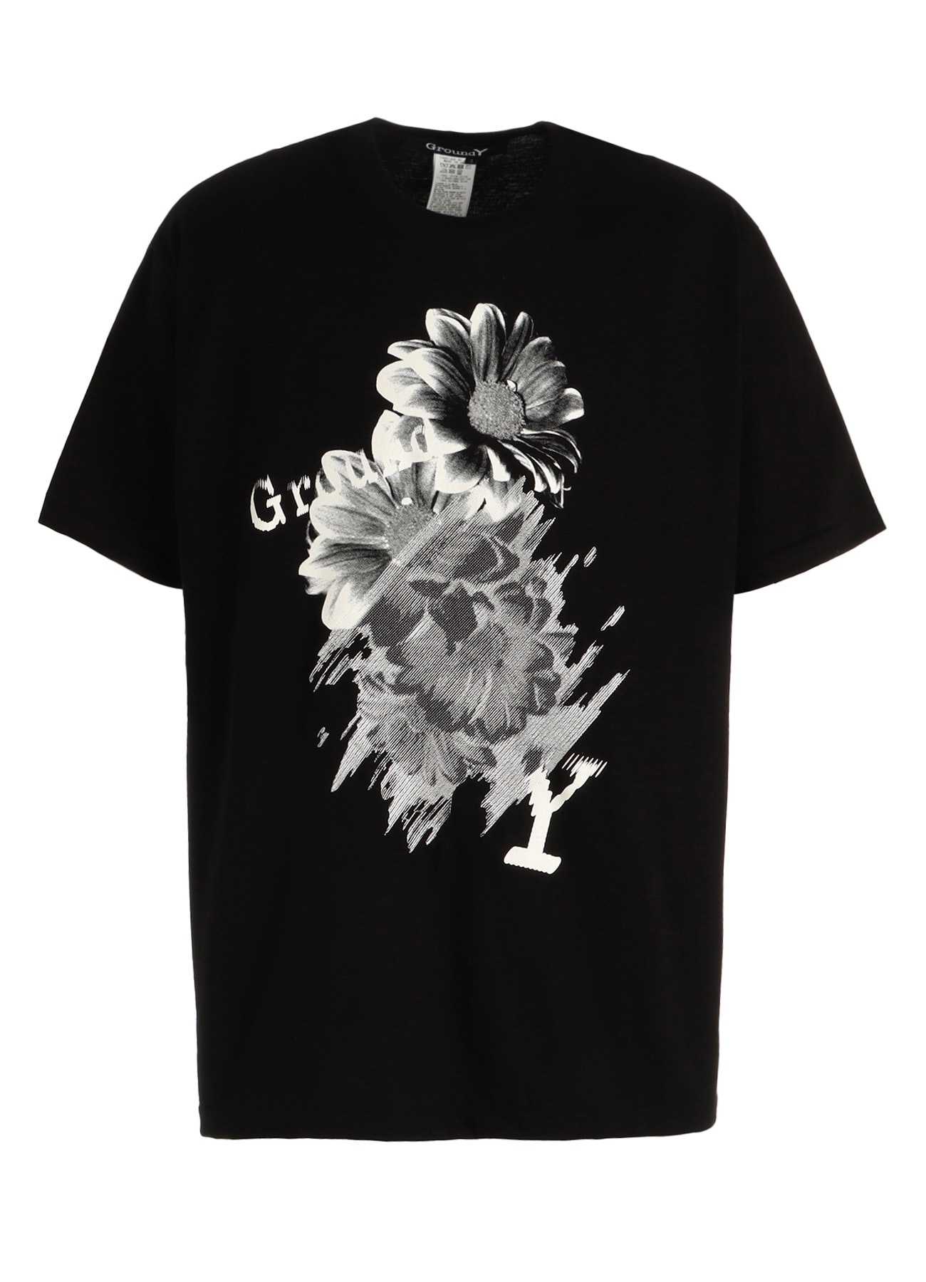 JERSEY FLOWER T-SHIRT