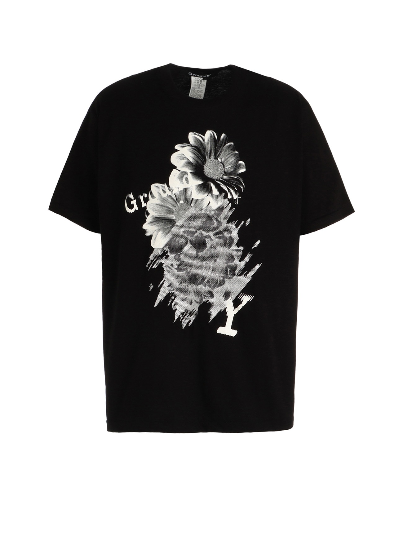 JERSEY FLOWER T-SHIRT