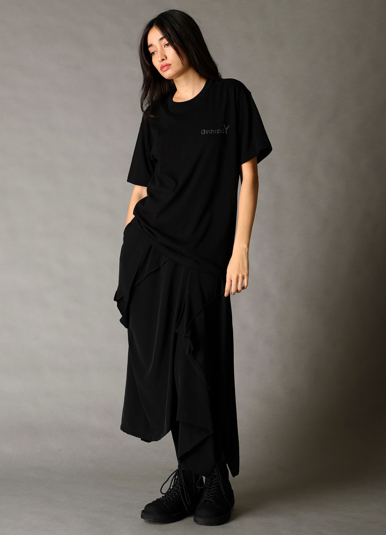 JERSEY BLACK STONE T-SHIRT