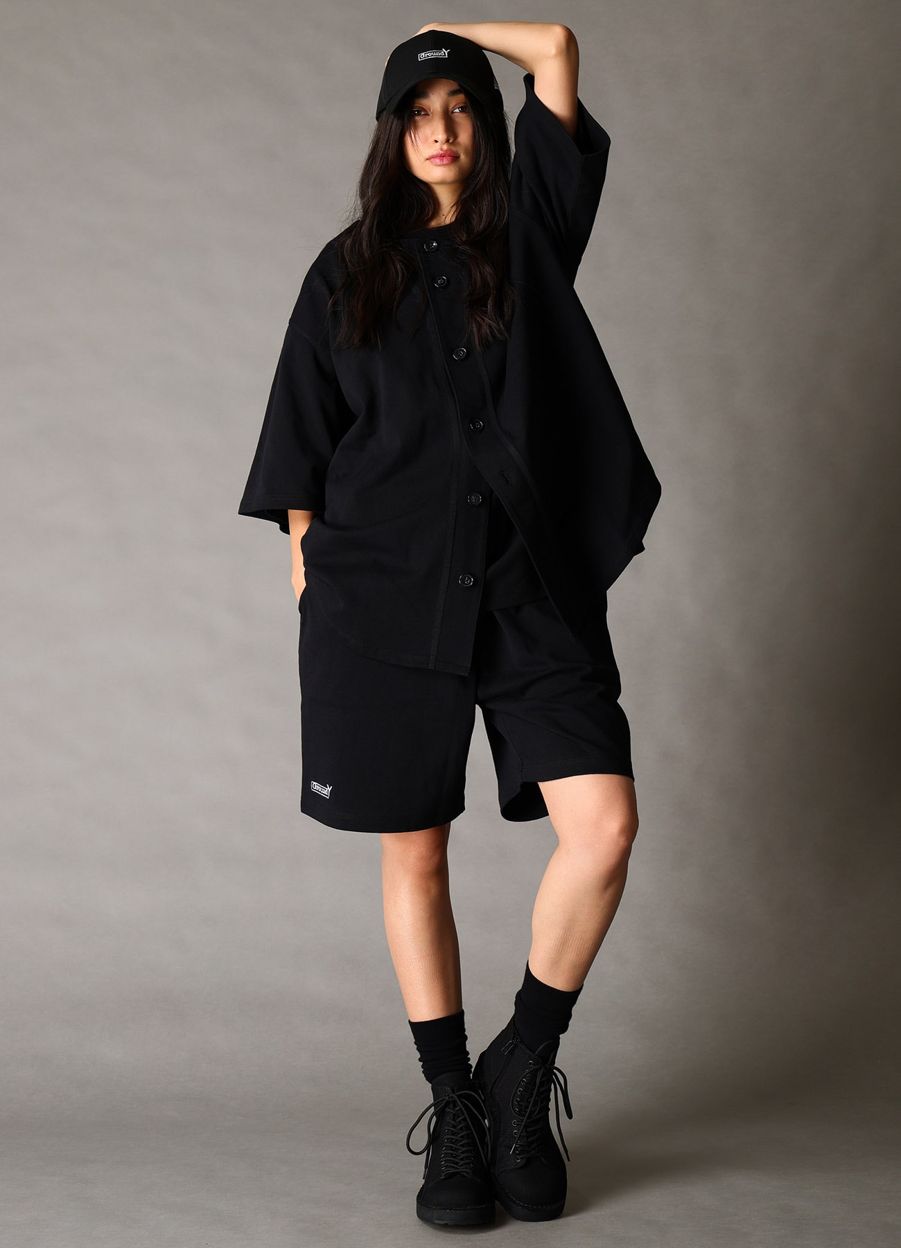 Ground Y×NEW ERA Ground Y BACK LOGO BASE BALL SHIRT