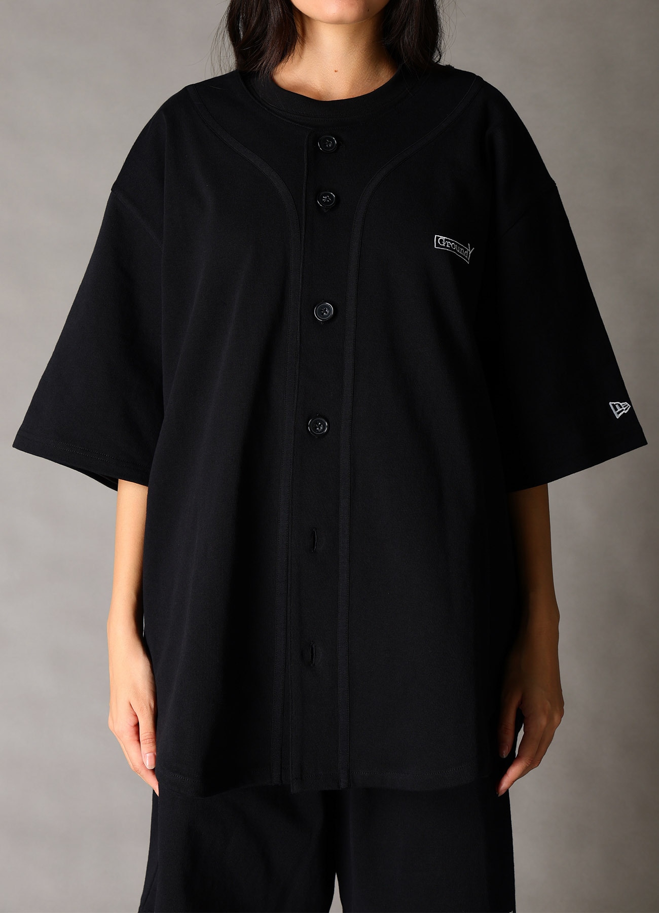 Ground Y×NEW ERA Ground Y BACK LOGO BASE BALL SHIRT