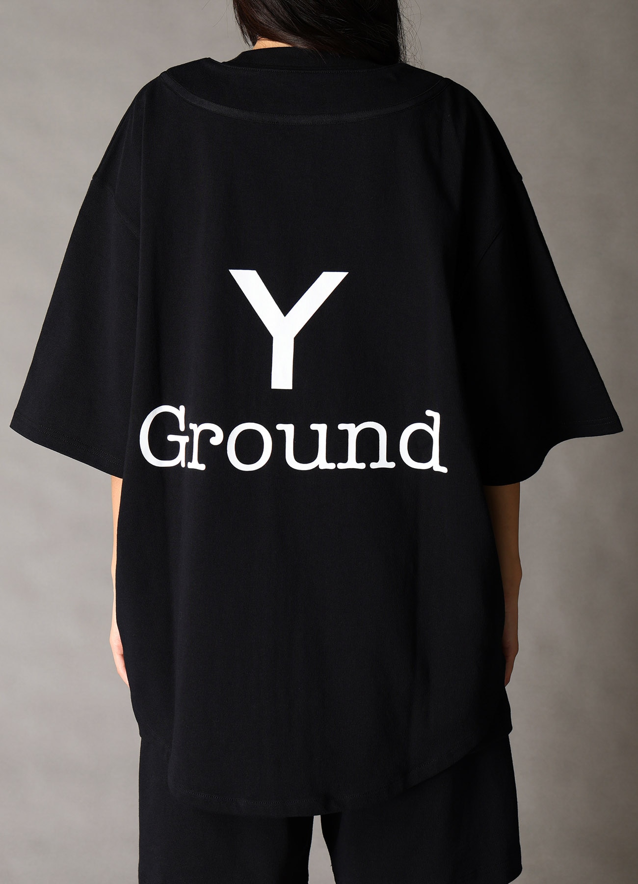 Ground Y×NEW ERA Ground Y BACK LOGO BASE BALL SHIRT