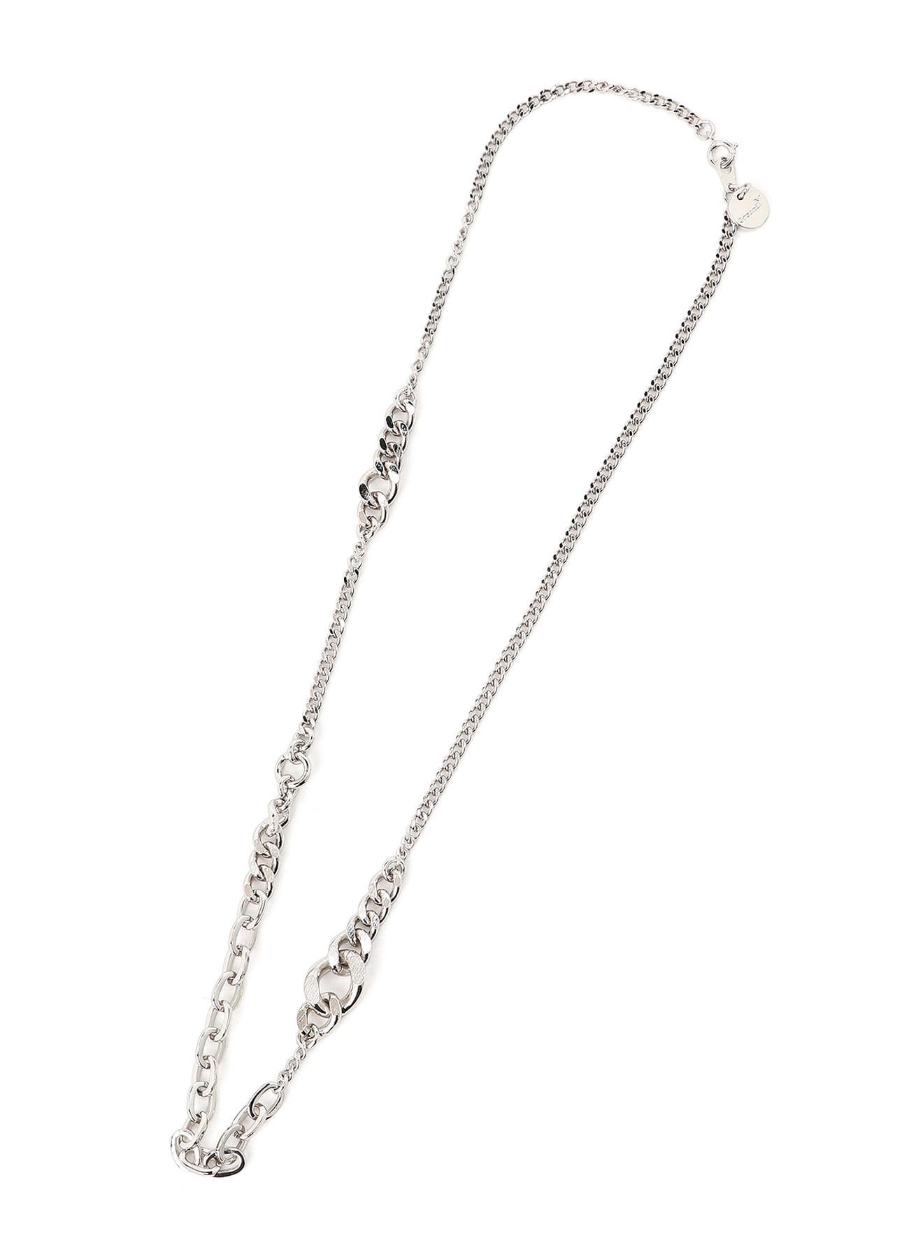 BRASS MIXED CHAIN NECKLACE