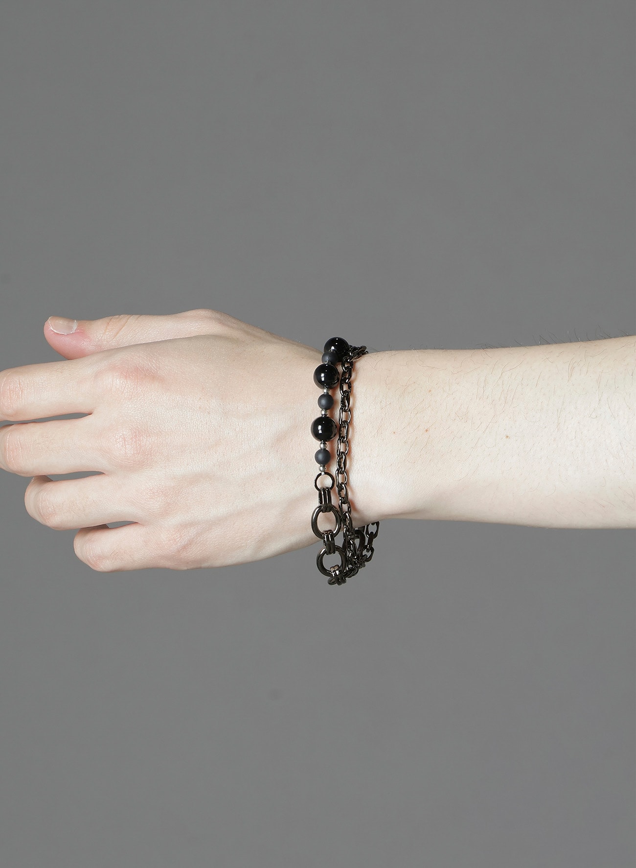 BRASS BEADS CHAIN BEACELET A