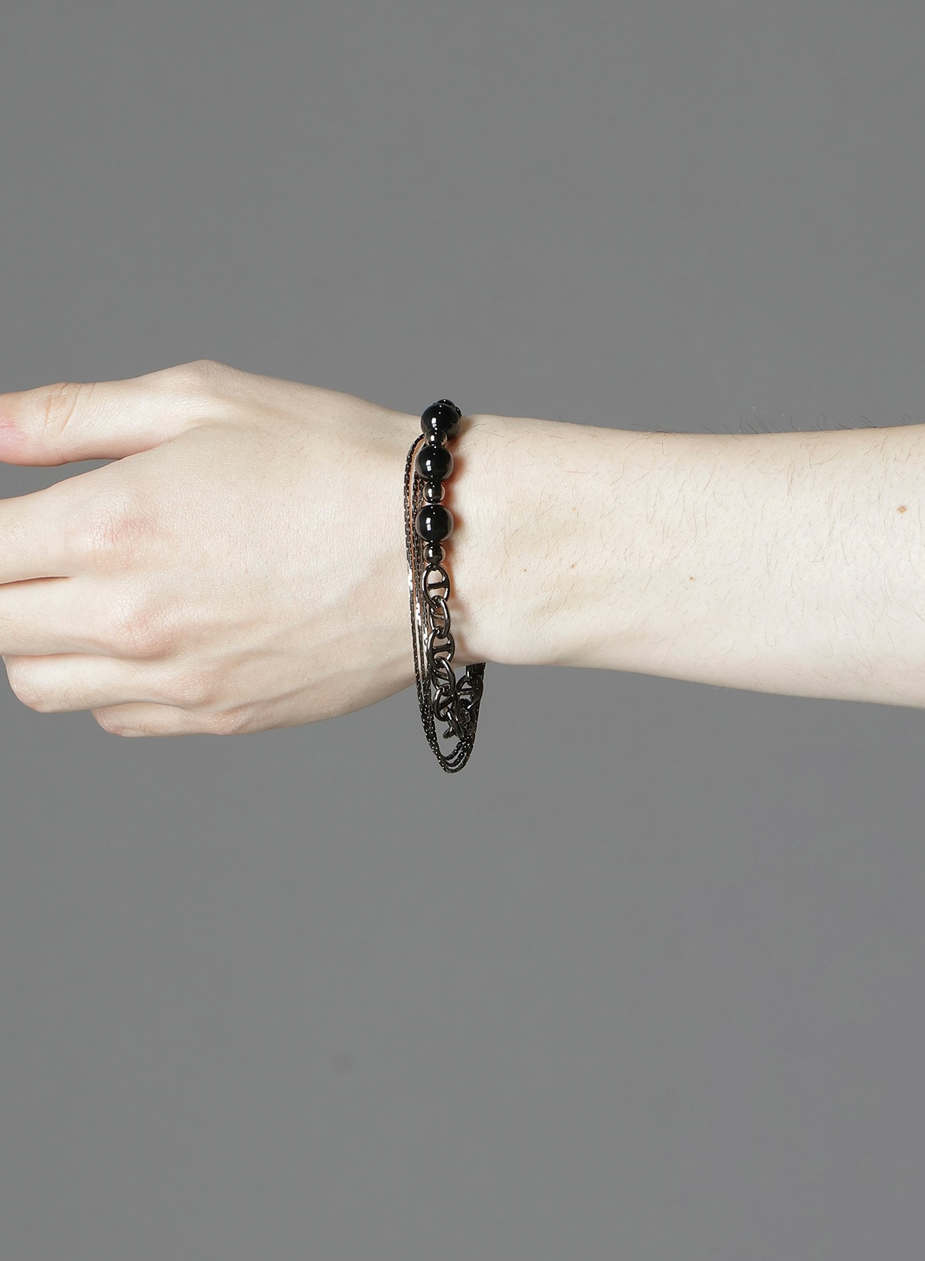 BRASS BEADS CHAIN BEACELET C