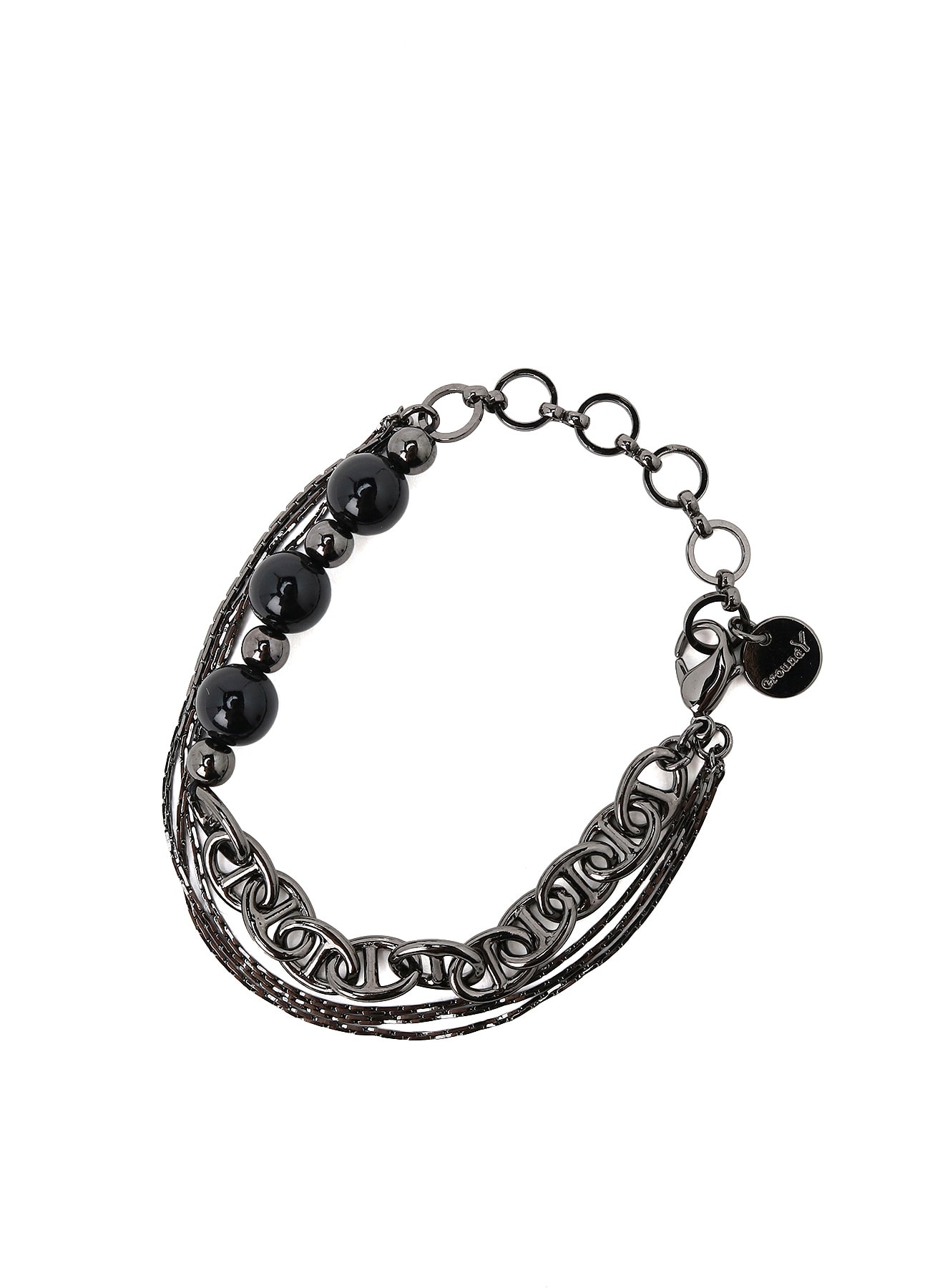 BRASS BEADS CHAIN BEACELET C