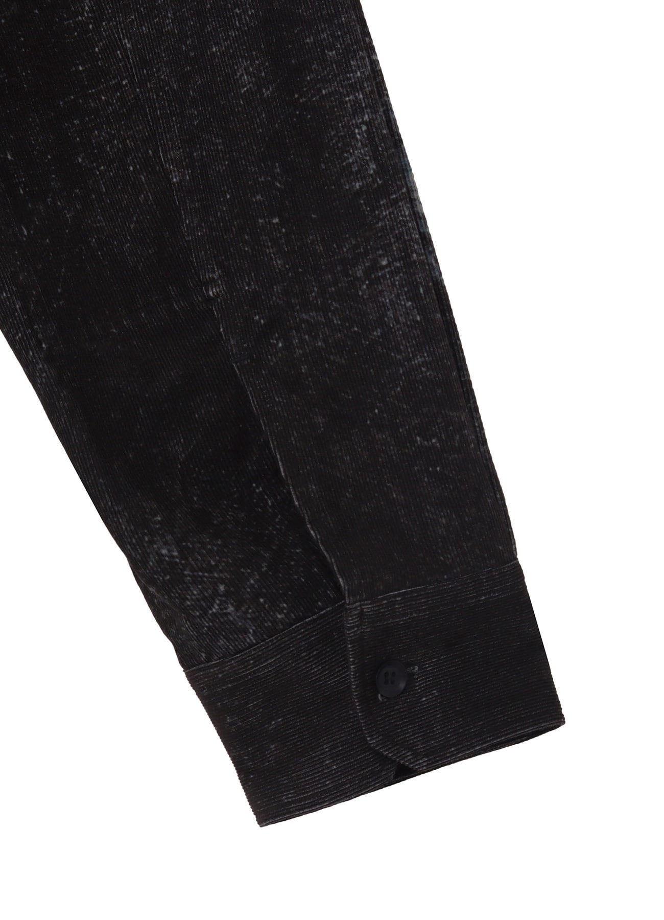 NARROW RIBS CORDUROY OPEN ZIP STANDARD BIG SHIRT