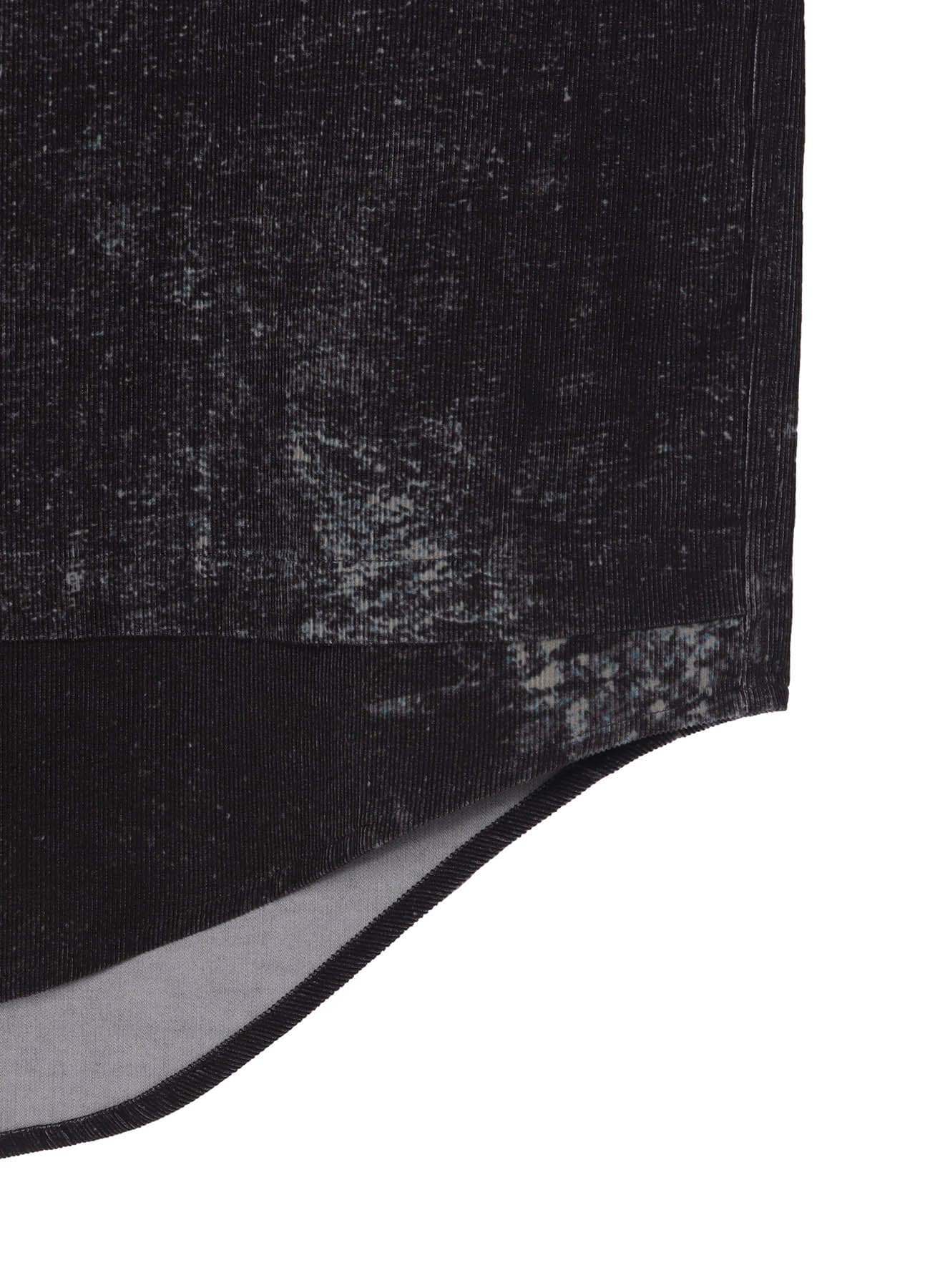 NARROW RIBS CORDUROY OPEN ZIP STANDARD BIG SHIRT
