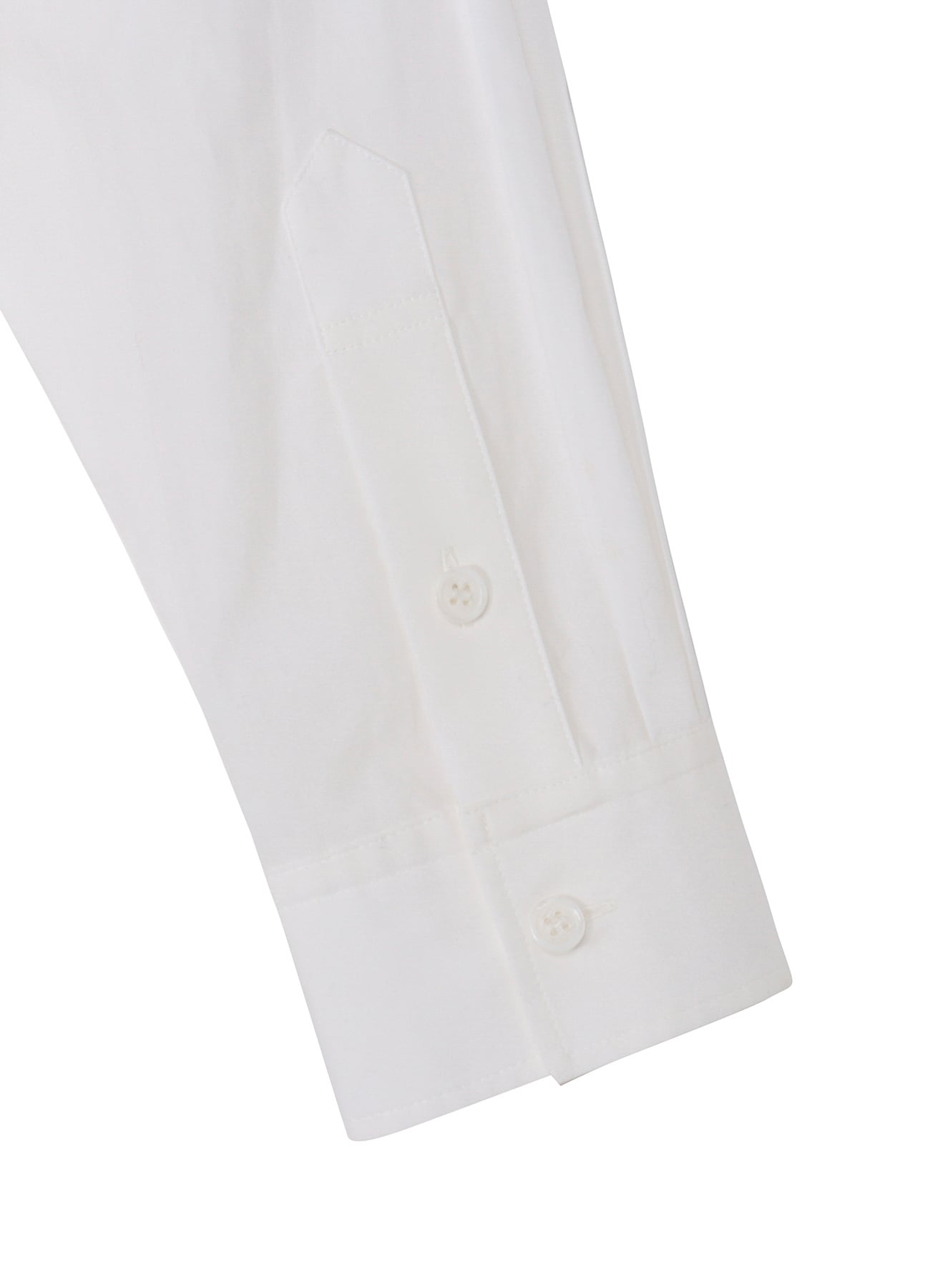 COTTON BROAD DOUBLE COLLAR SLANTED POCKET SHIRT
