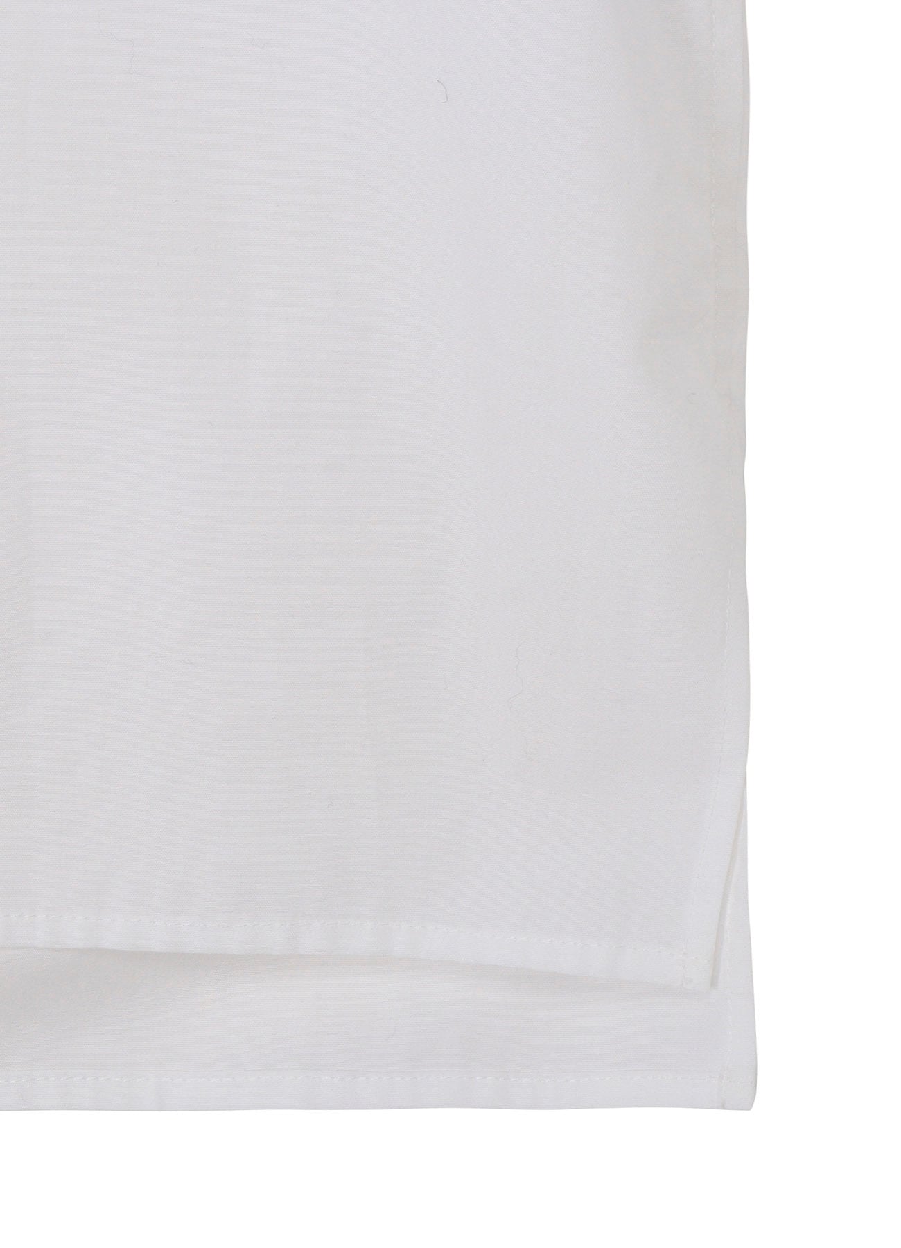 COTTON BROAD DOUBLE COLLAR SLANTED POCKET SHIRT
