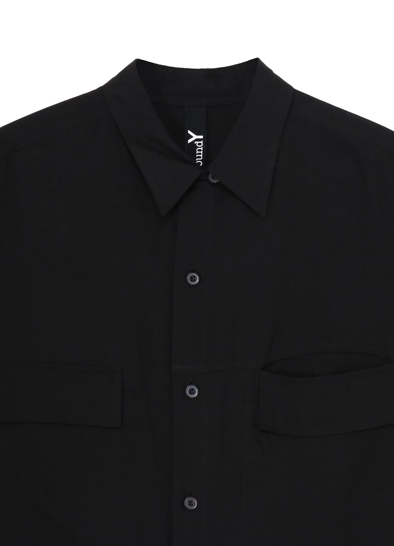 CELLULOSE LAWN PARALLEL PANEL FLAP SHORT SLEEVED SH