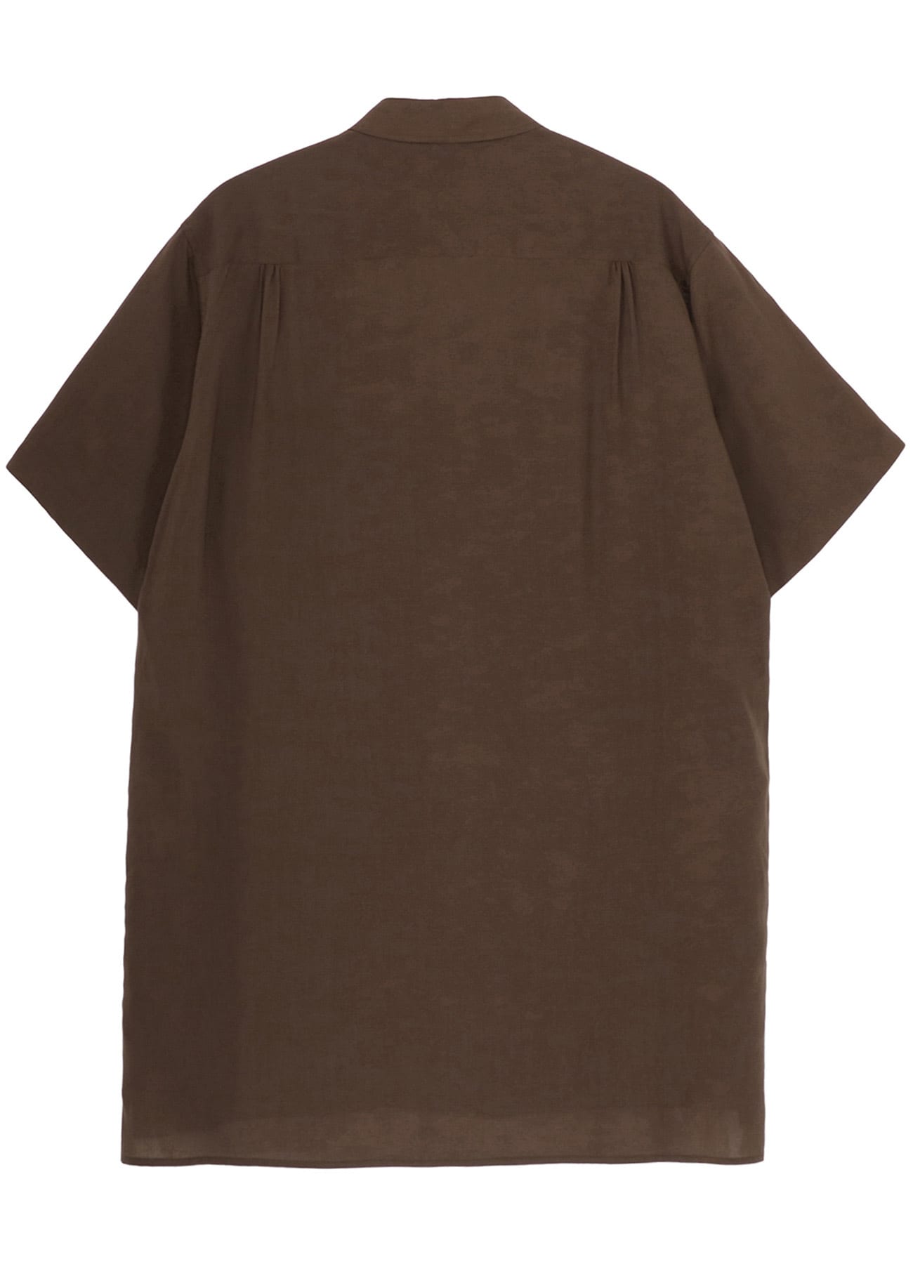 CELLULOSE LAWN PARALLEL PANEL FLAP SHORT SLEEVED SH