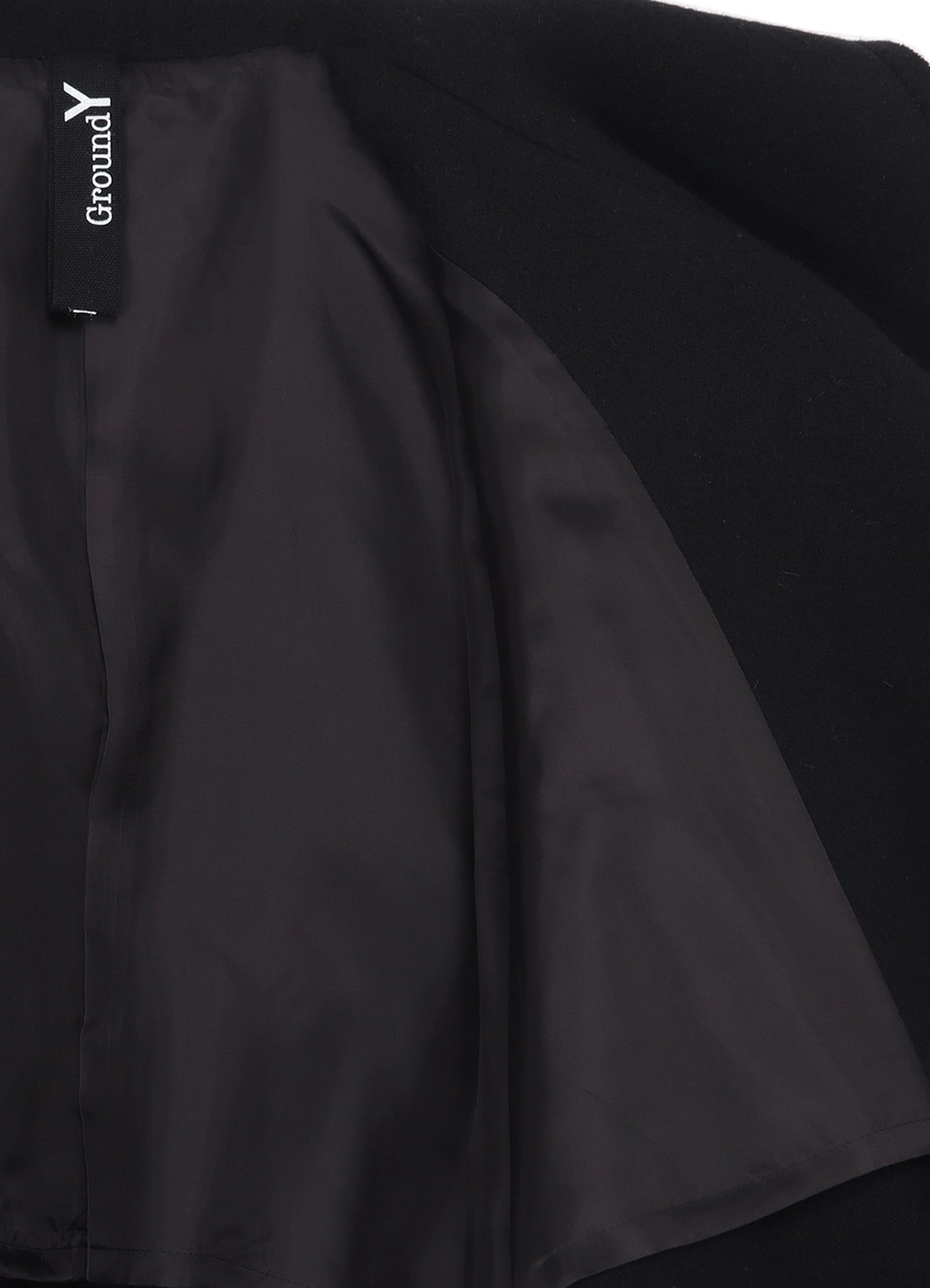 DOUBLE WEAVE MELTON SHORT LENGTH BIG SLEEVE DOUBLE COAT