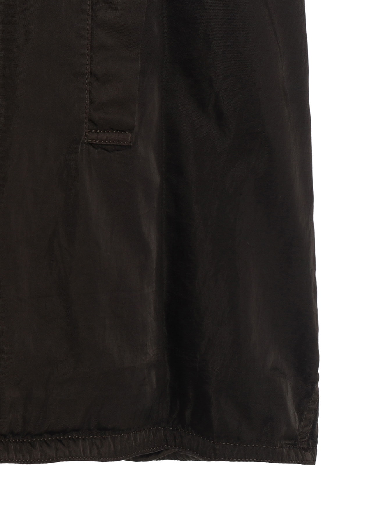 PRODUCT DYED NYLON TEILL+POLYESTER TAFTA SHORT LENGTH BIG SLEEVE DOUBLE COAT