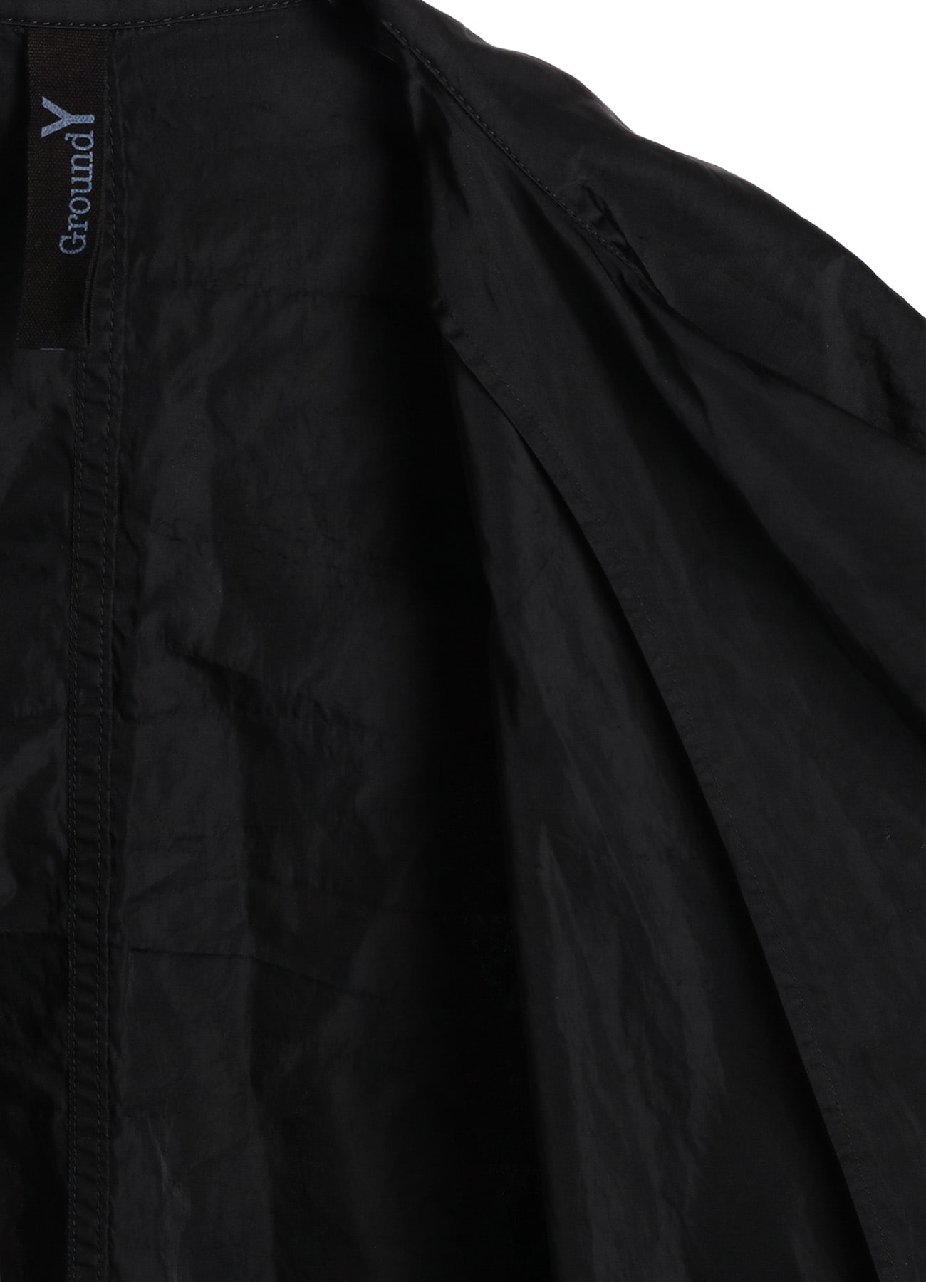 PRODUCT DYED NYLON TEILL+POLYESTER TAFTA SHORT LENGTH BIG SLEEVE DOUBLE COAT
